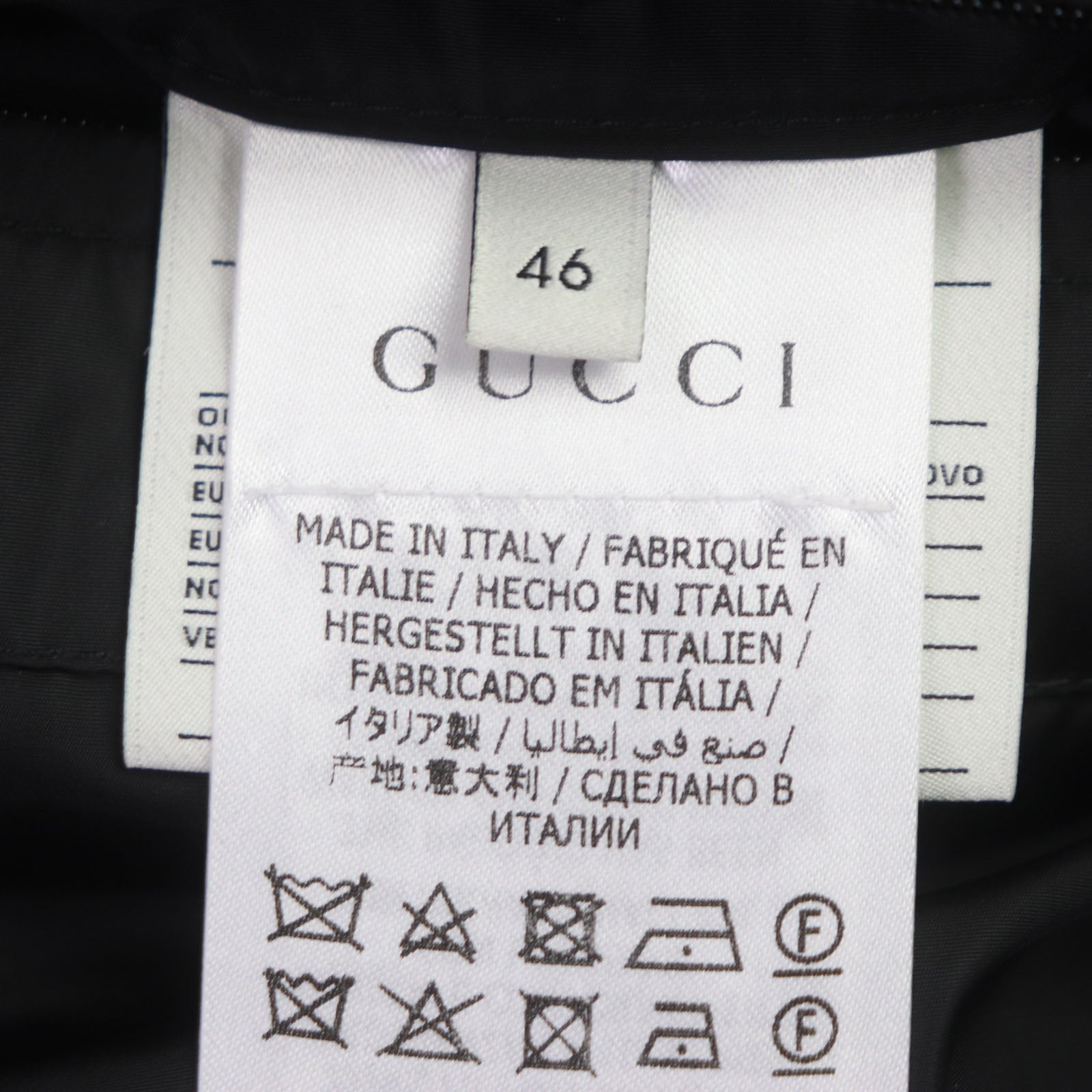 Gucci Nylon GG Monogram Hooded Down Jacket