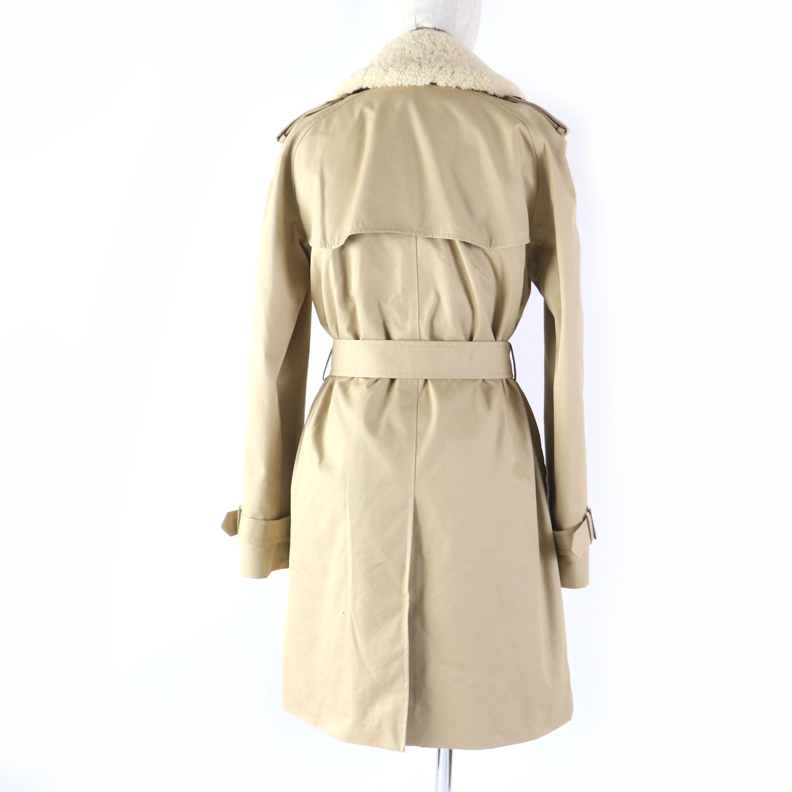 COACH F86233 Women's Trench Coat Beige S