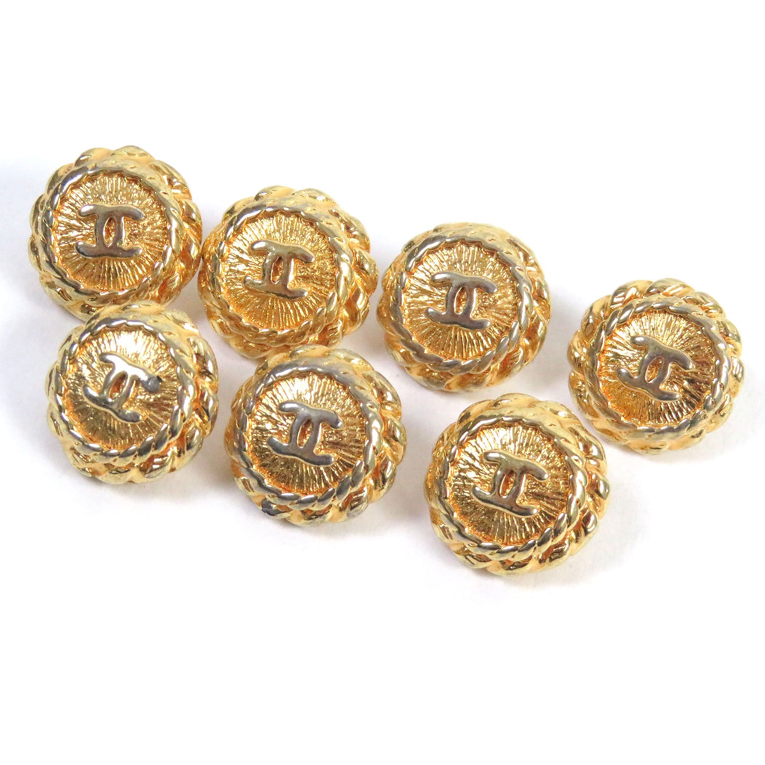 Chanel COCO Mark Logo Button Set