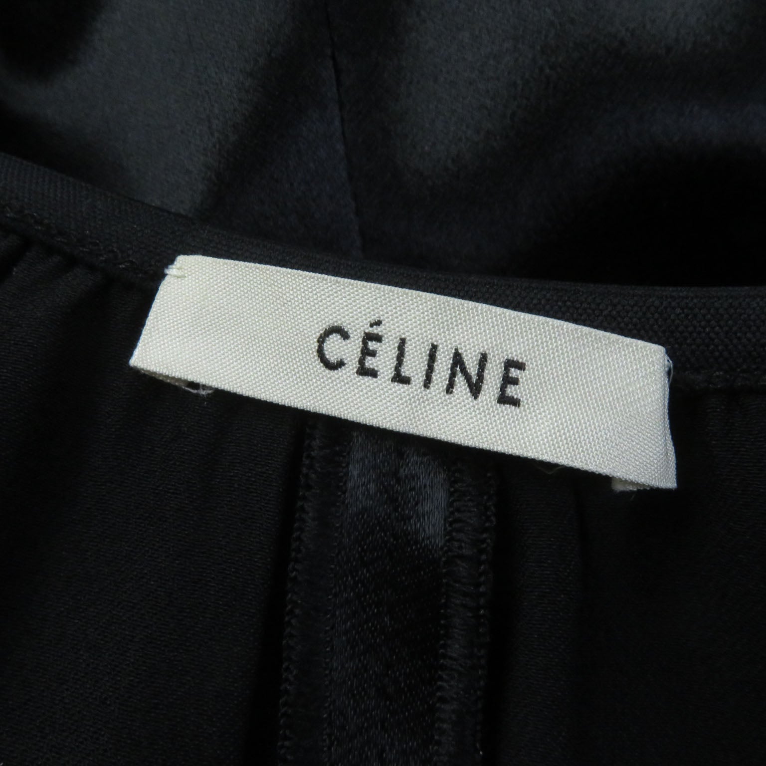 Celine Knee Length Flare Skirt Black 34