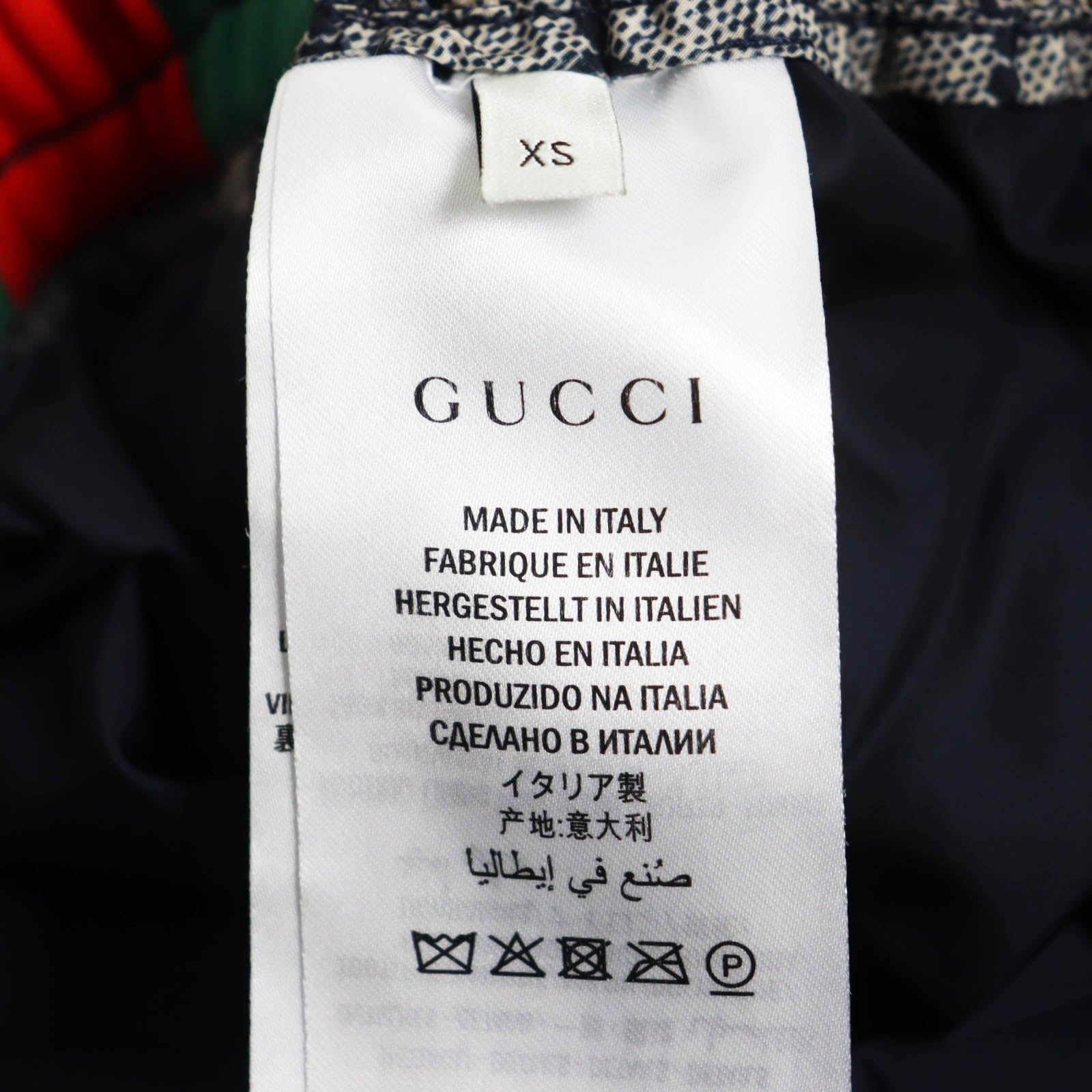 Gucci Nylon GG Pattern Jogger Pants XS