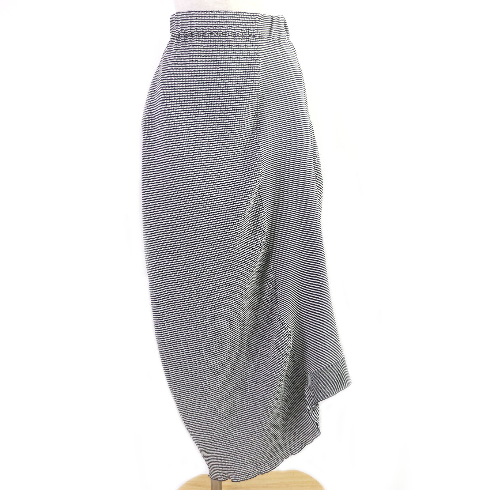 Issey Miyake Stretch Knit Skirt, Polyester, Women