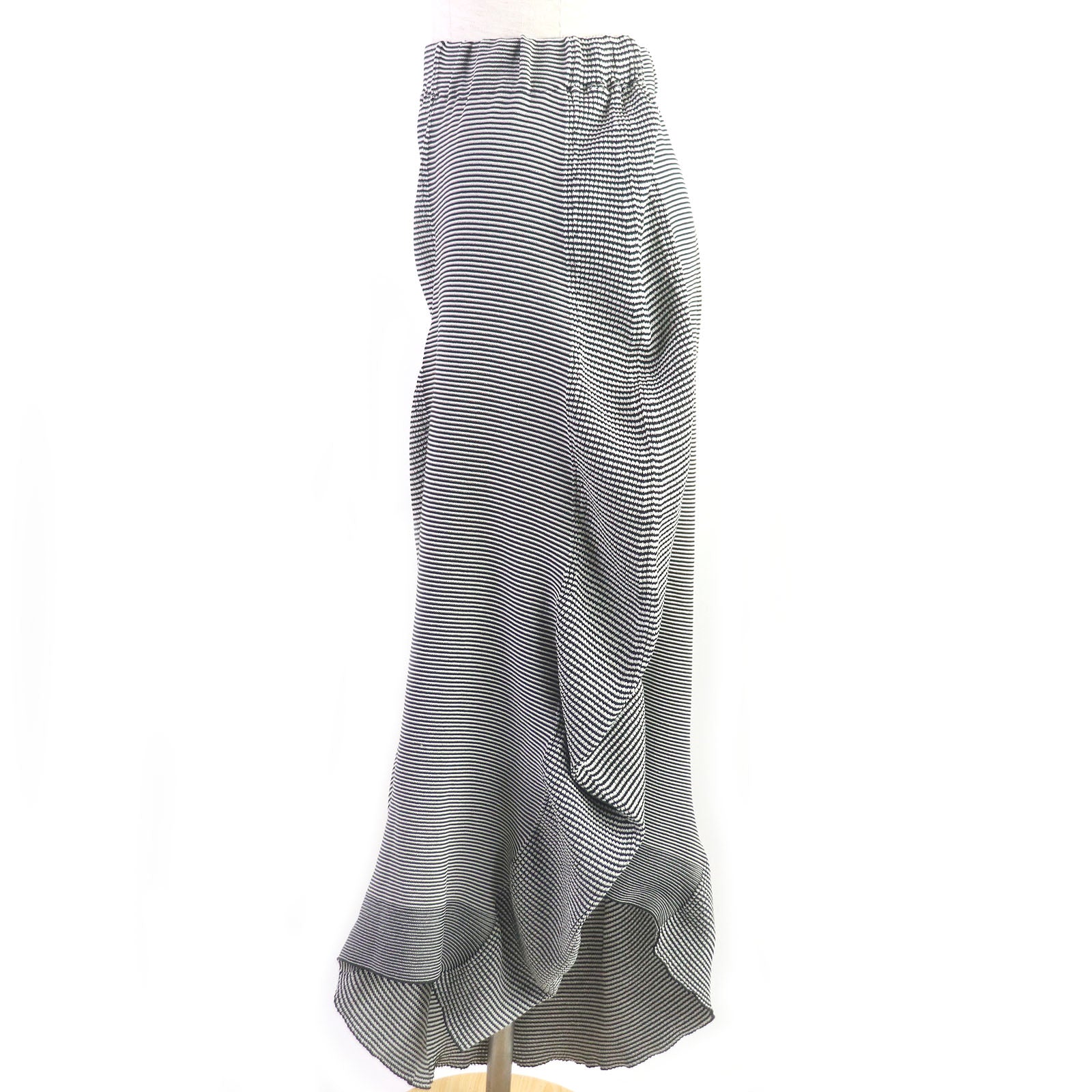 Issey Miyake Stretch Knit Skirt, Polyester, Women