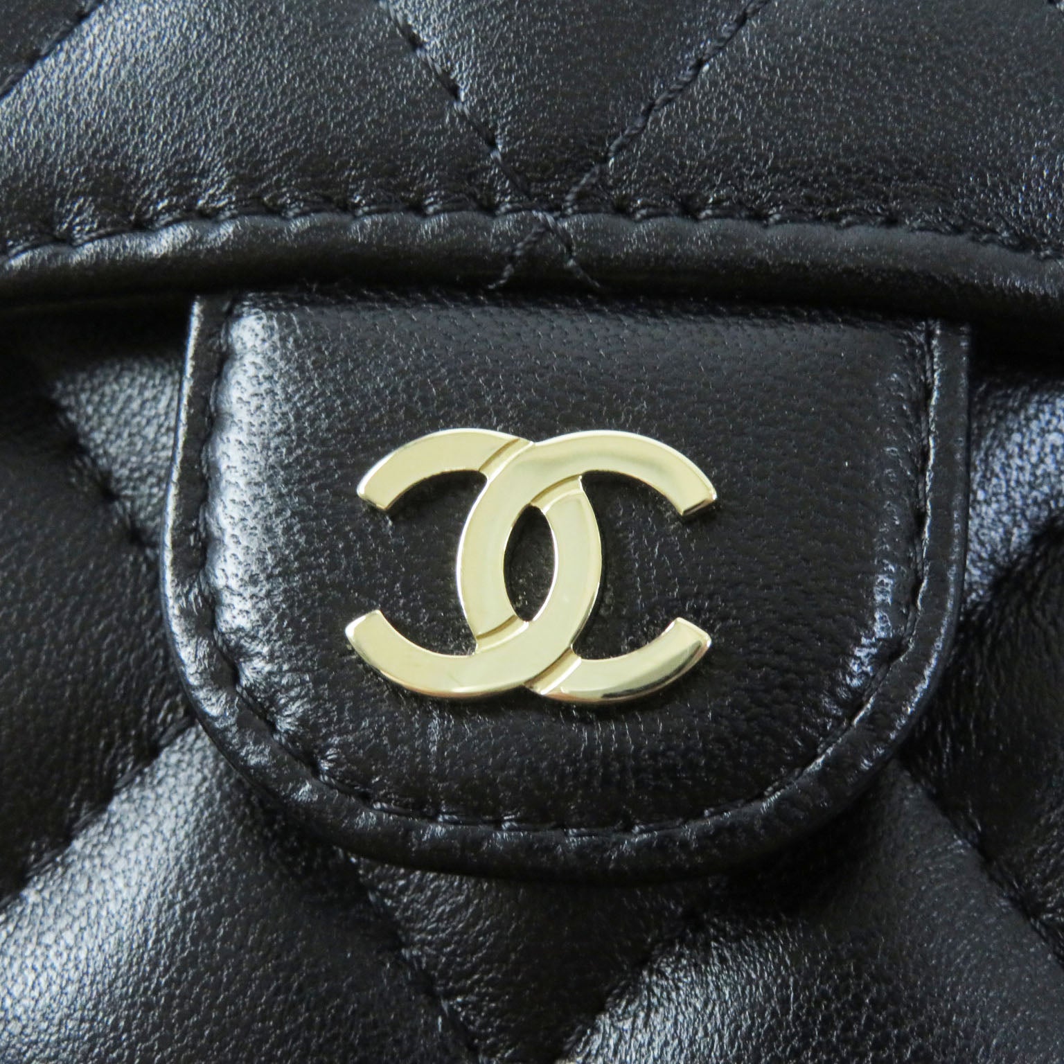 Chanel Lamb Leather COCO Mark Phone Case Bag