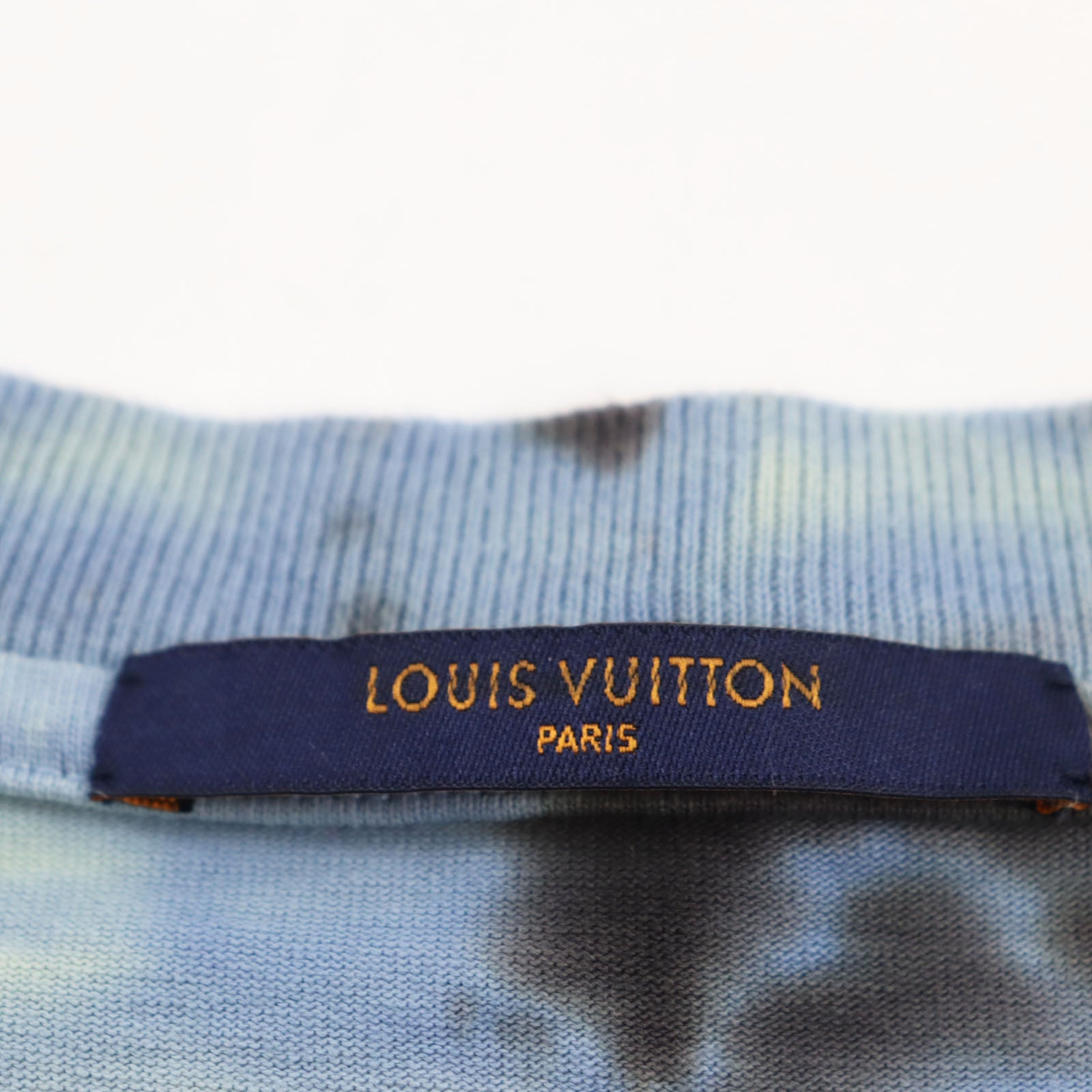 Louis Vuitton Tie-dye Crew Neck T-shirt Multicolor