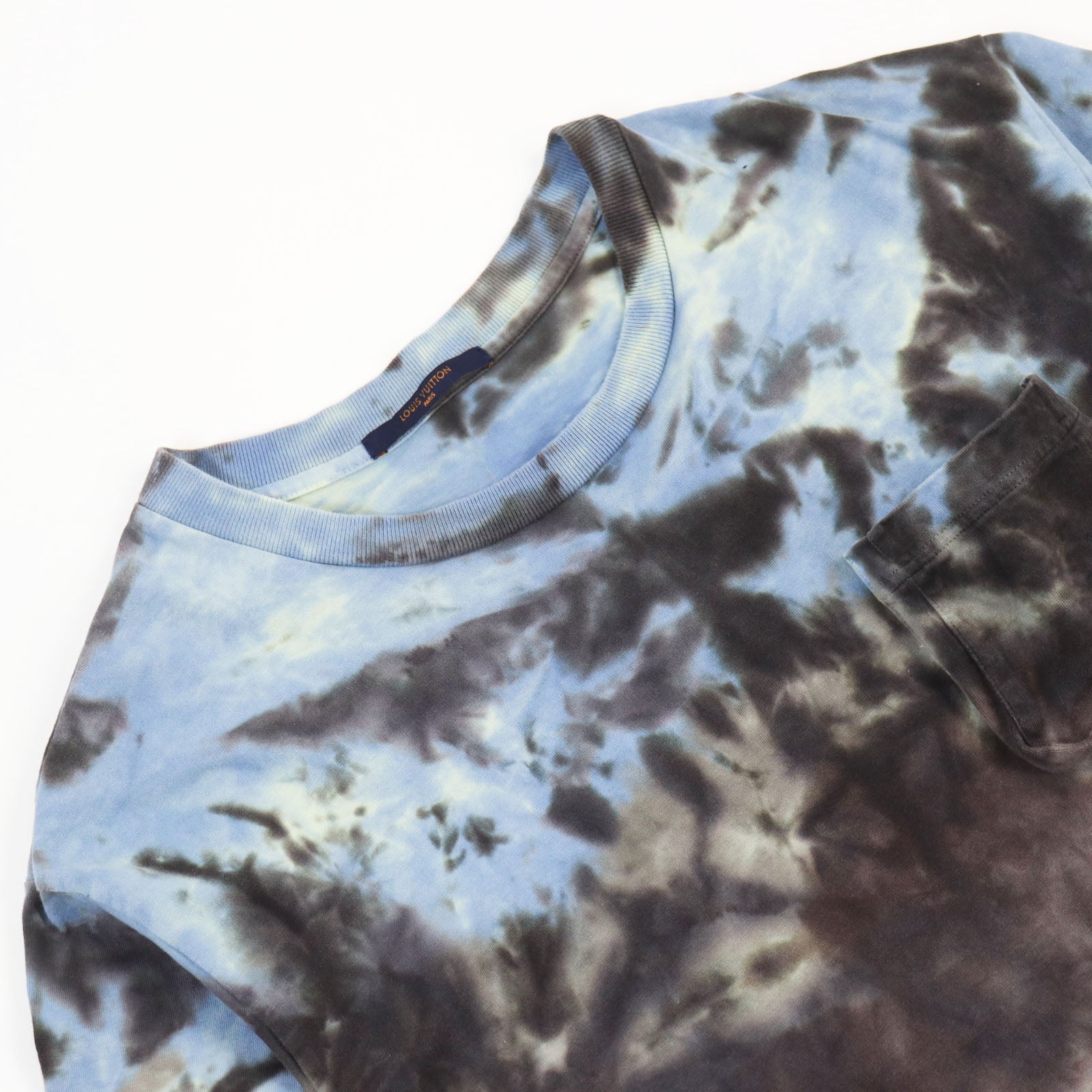 Louis Vuitton Tie-dye Crew Neck T-shirt Multicolor