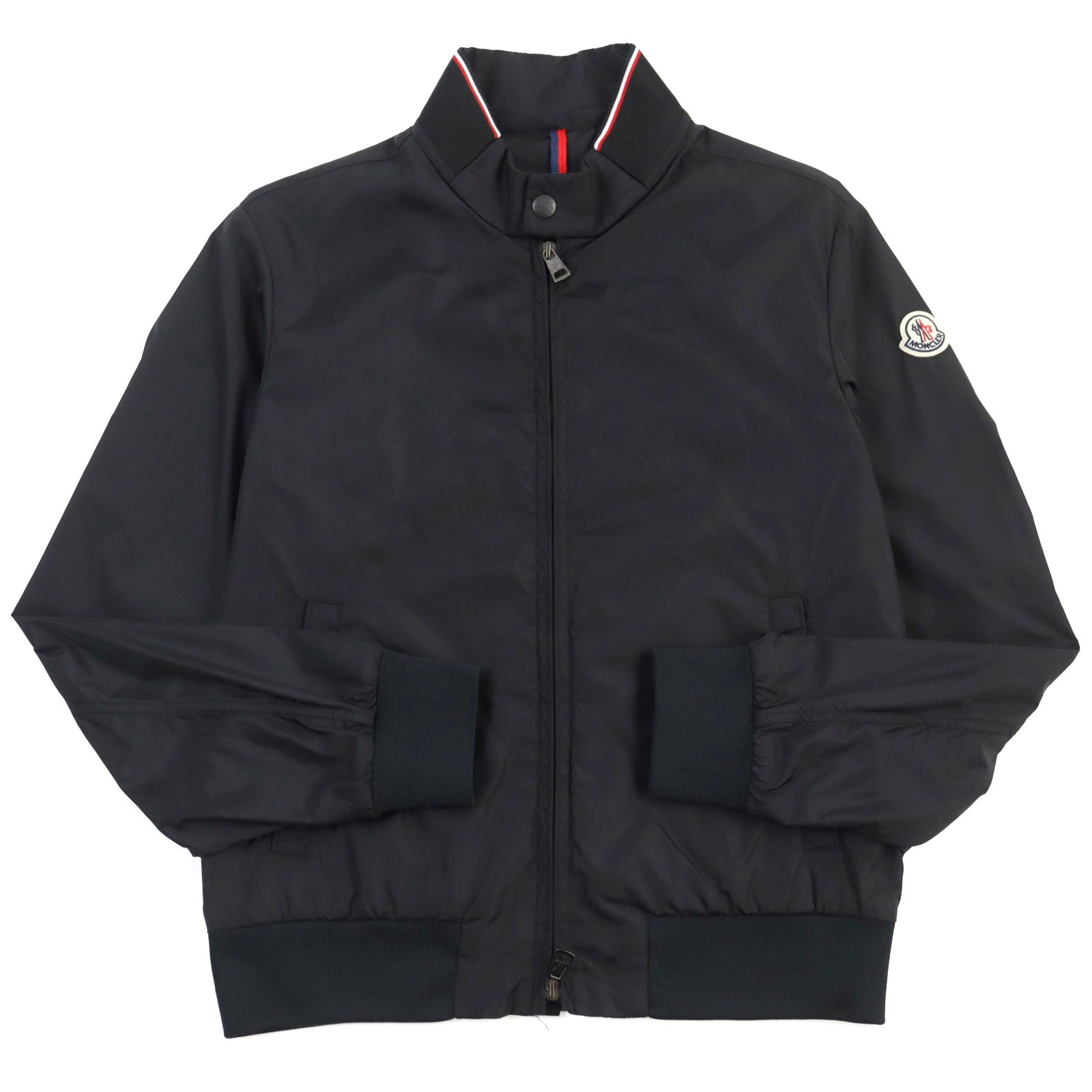 Moncler REPPE GIUBBOTTO Nylon Jacket Black