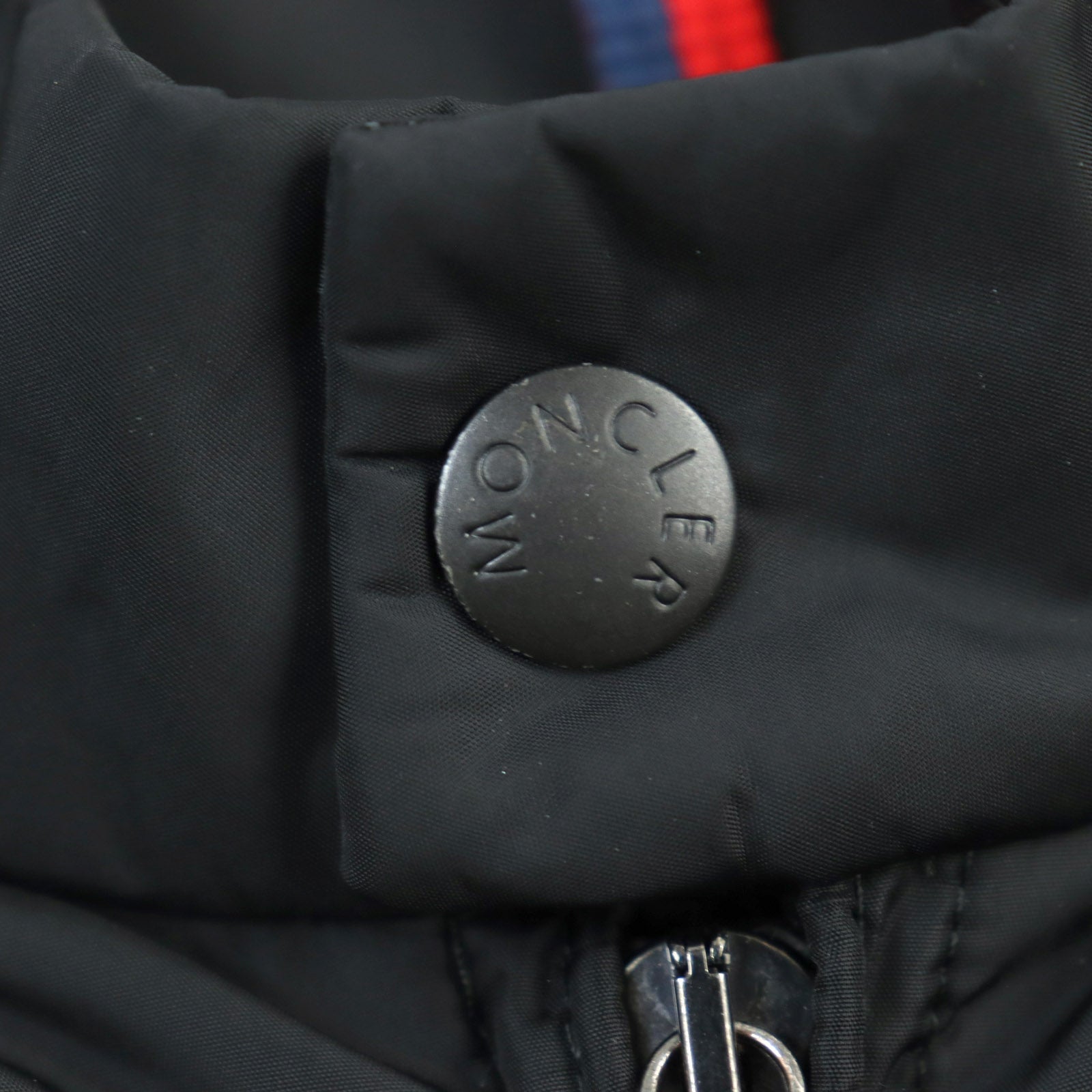 Moncler REPPE GIUBBOTTO Nylon Jacket Black