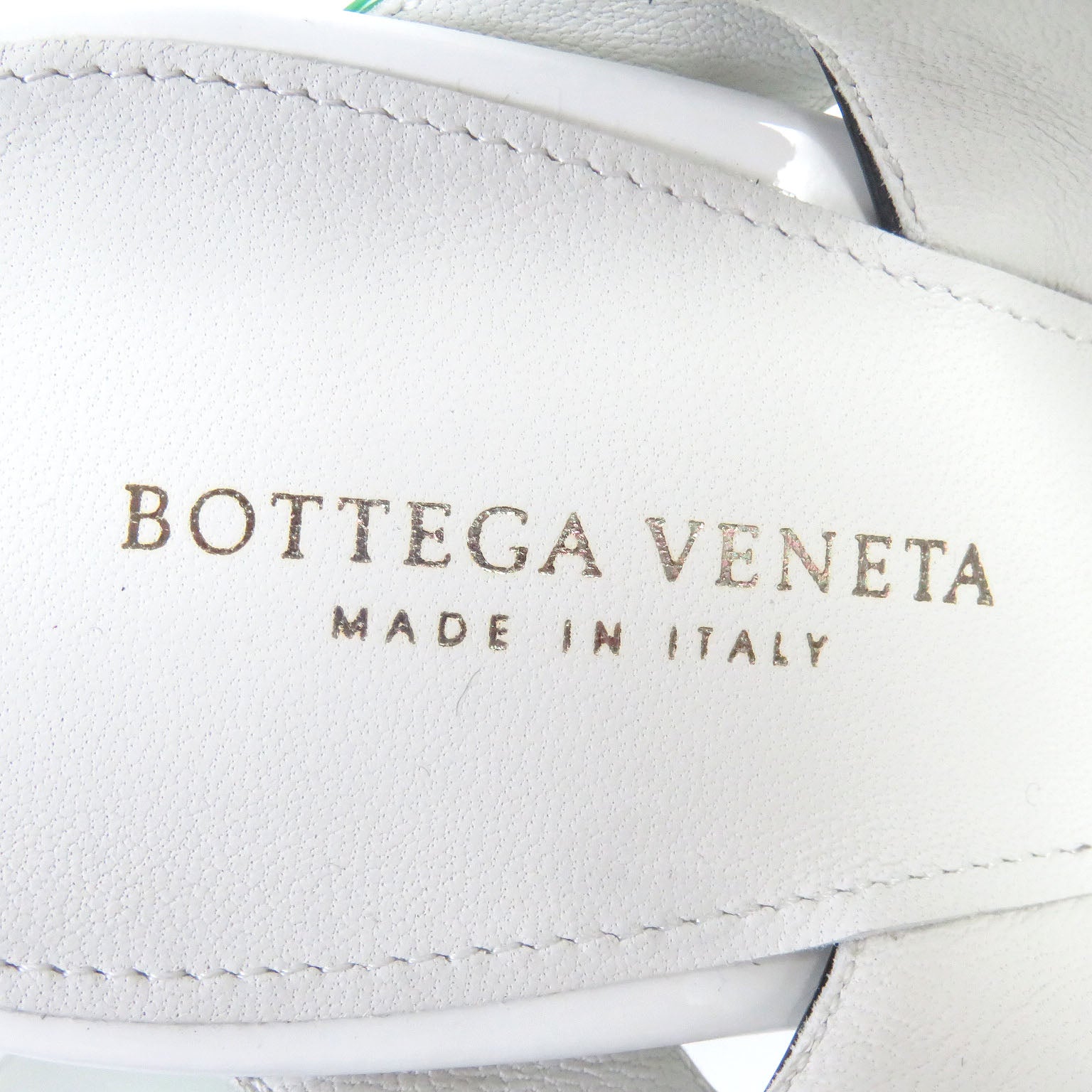 Bottega Veneta Patent Leather Sandals 37