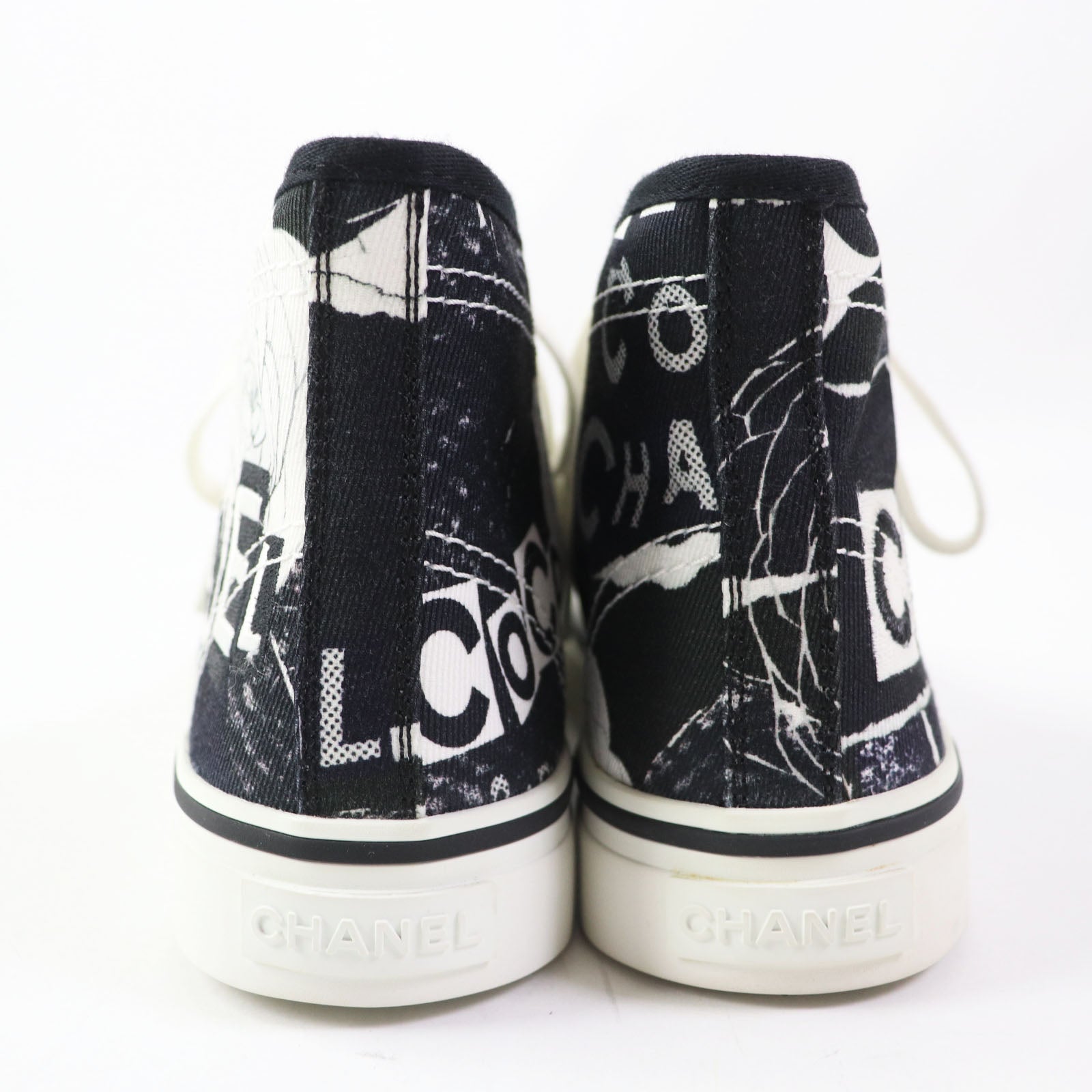 Chanel Graffiti Camelia Sneakers G35960