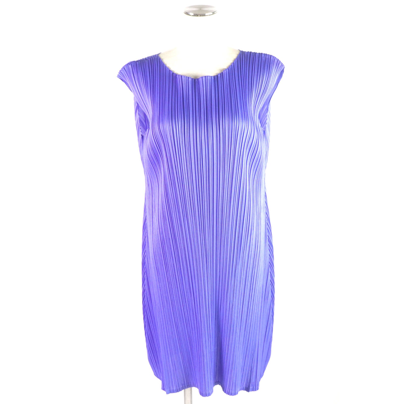 Issey Miyake Pleated Dress Polyester