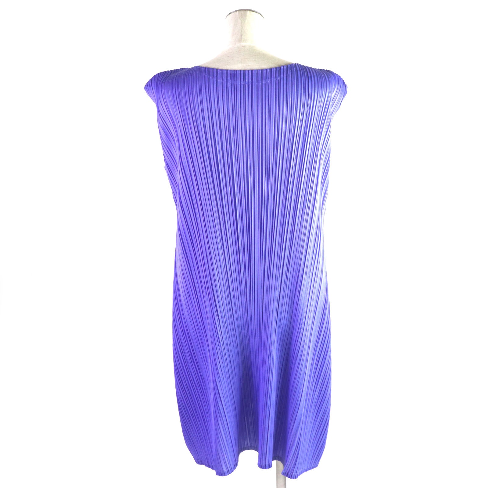 Issey Miyake Pleated Dress Polyester