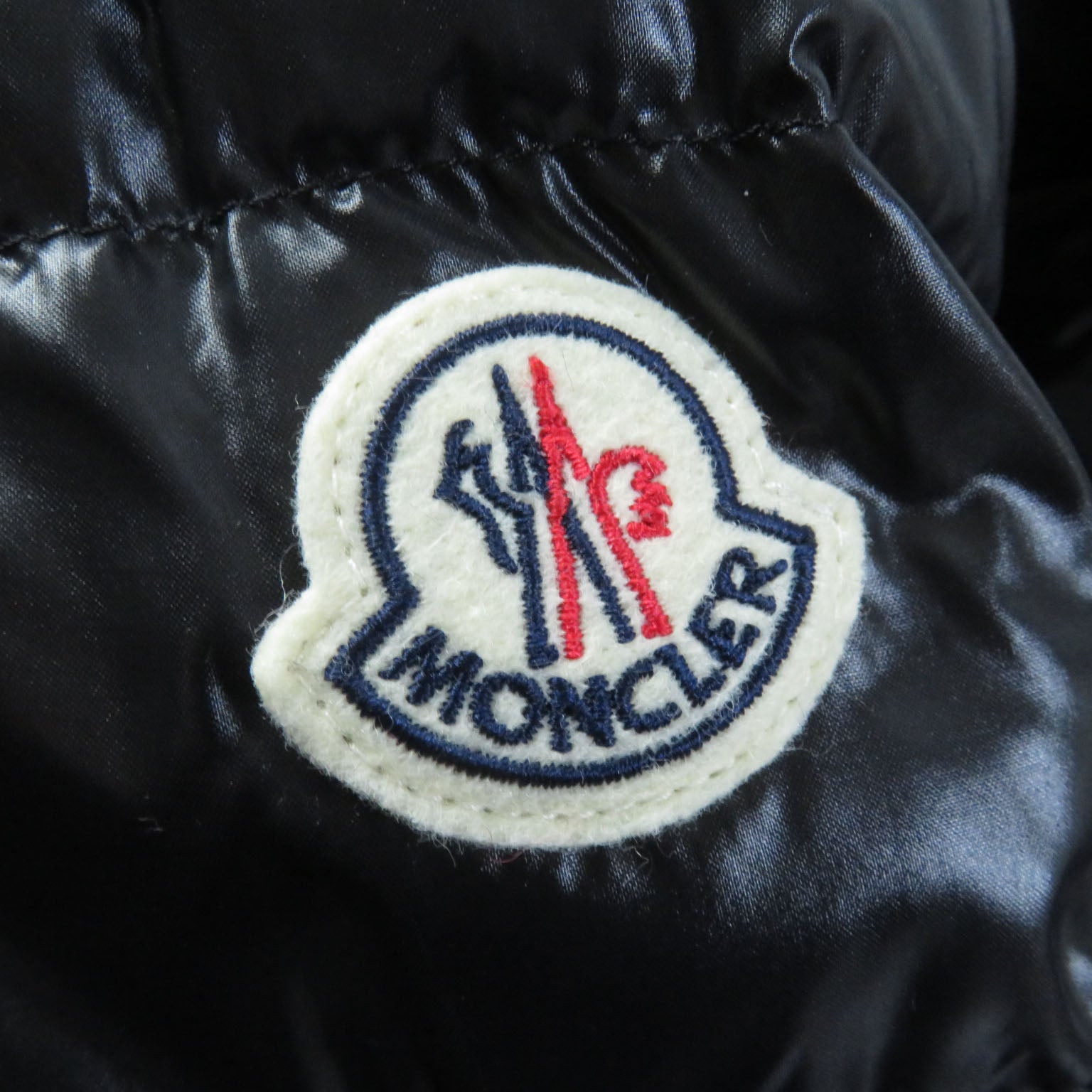 Moncler Reversible Wool Nylon Down Jacket Women