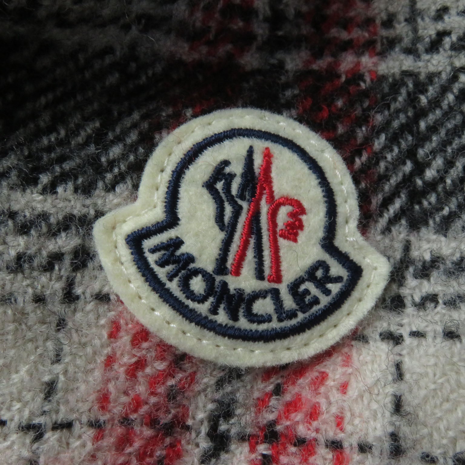 Moncler Reversible Wool Nylon Down Jacket Women