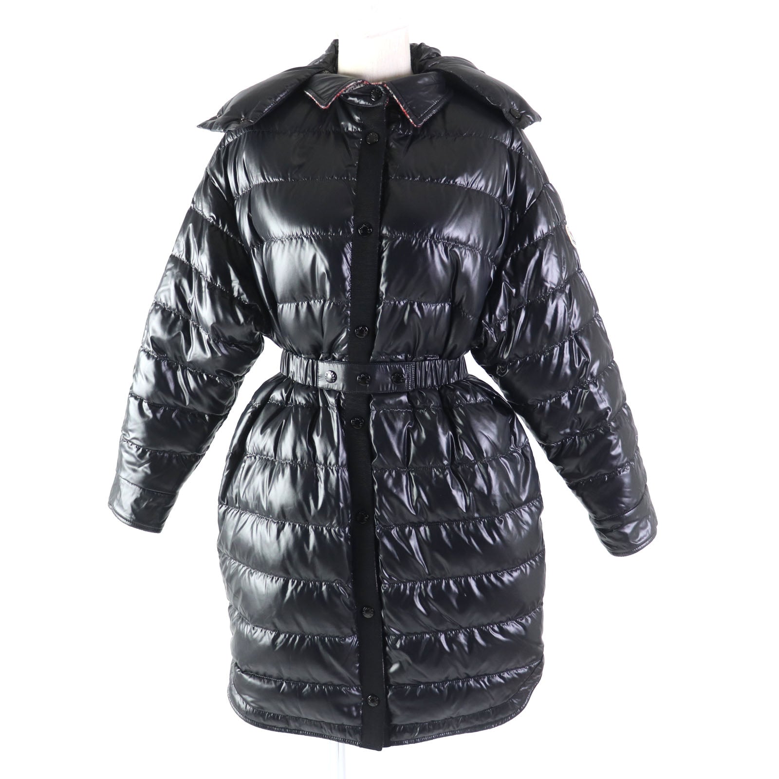 Moncler Reversible Wool Nylon Down Jacket Women