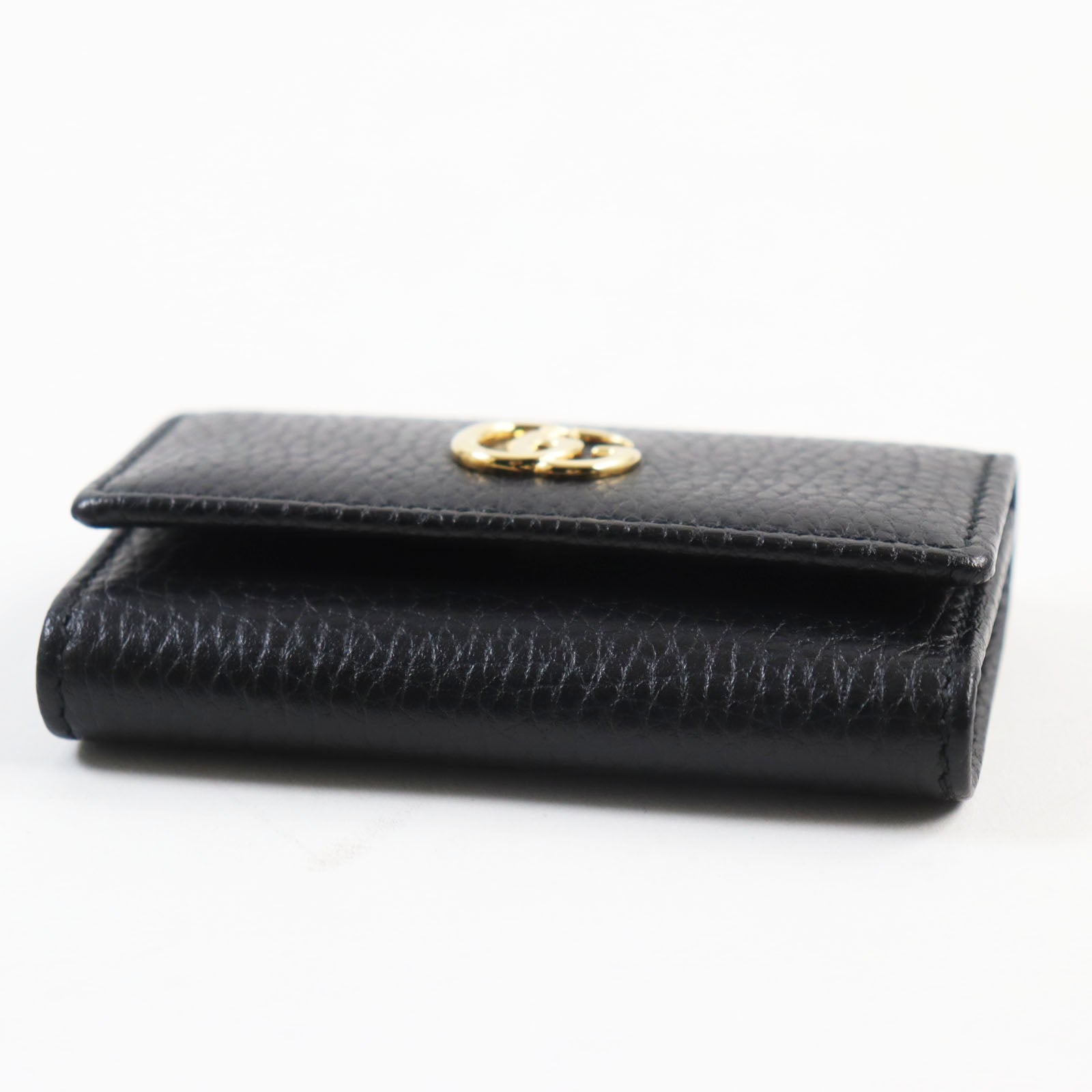 Gucci GG Marmont Leather Key Holder 456118