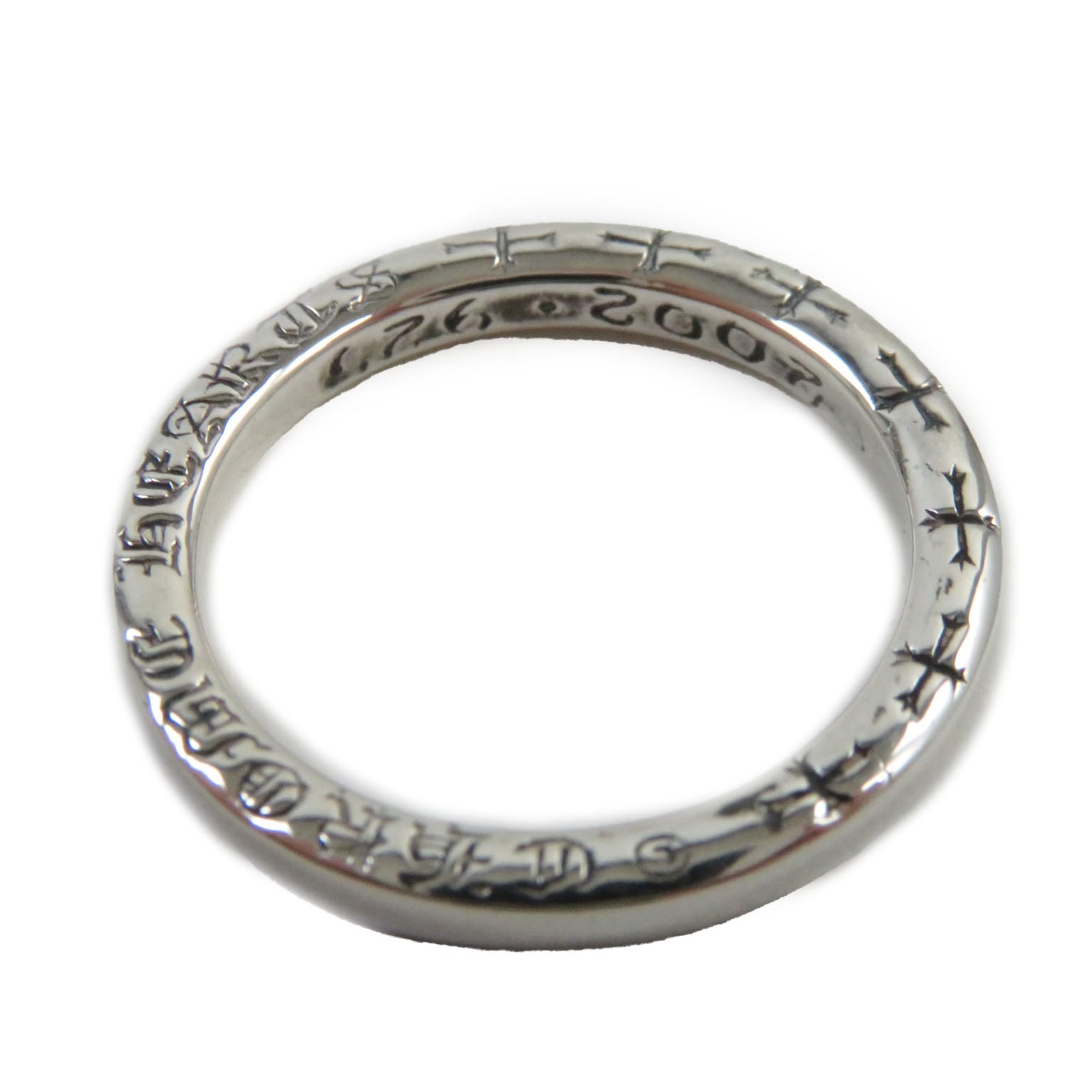 CHROME HEARTS NTFL Ring SV925 Silver Size 16