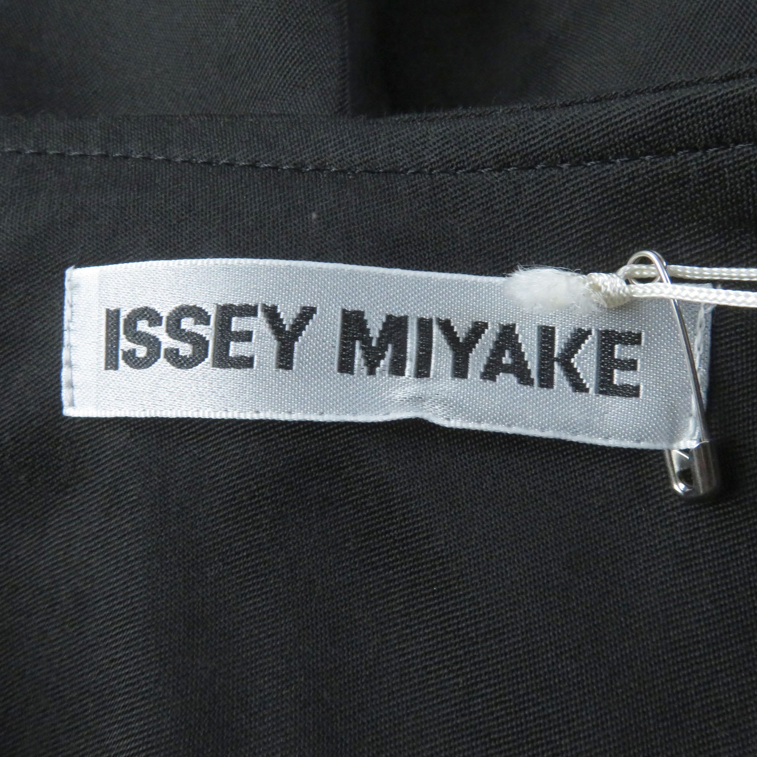 Issey Miyake Pleated Long Skirt Black