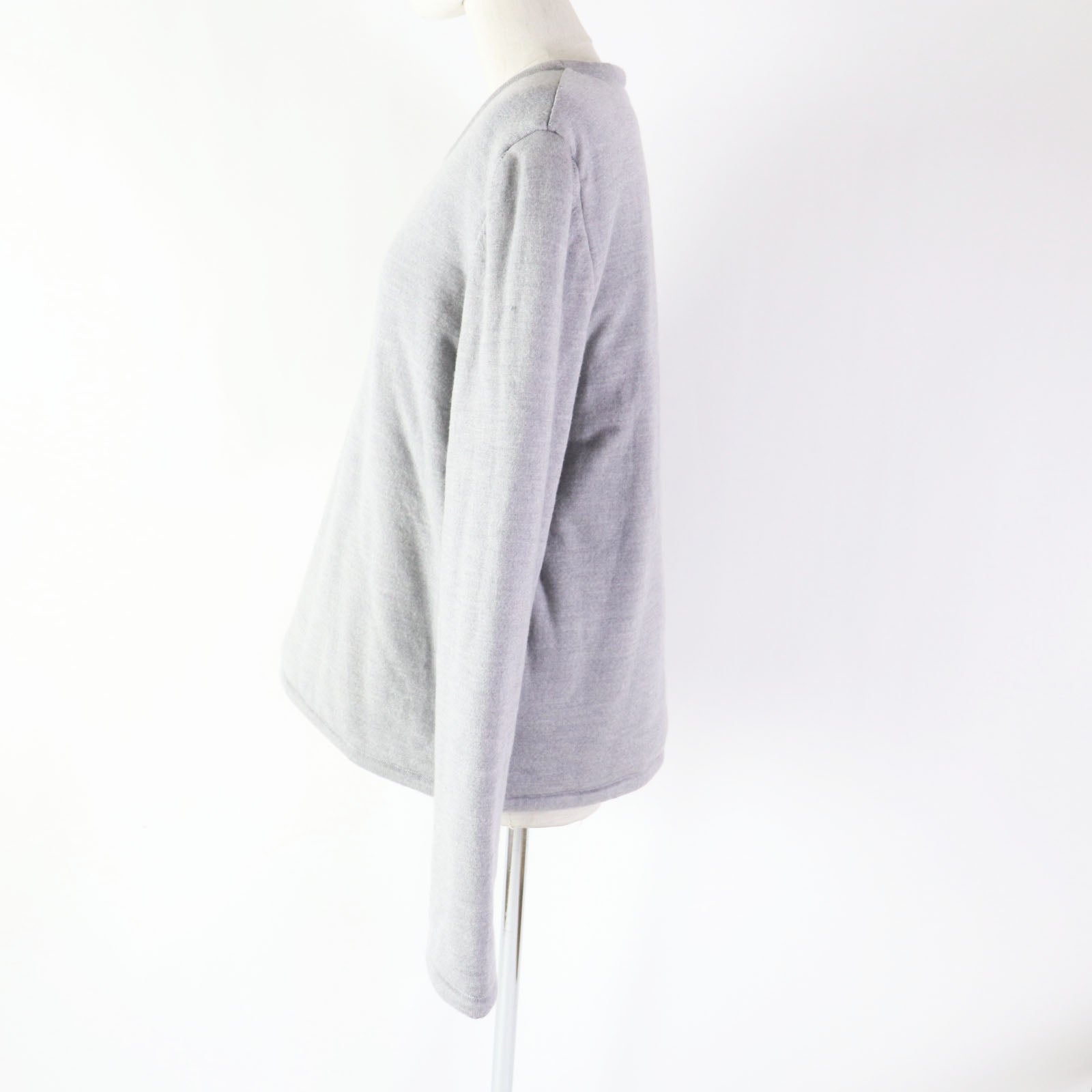 Martin Margiela Wool Pullover Sweatshirt Gray S Women