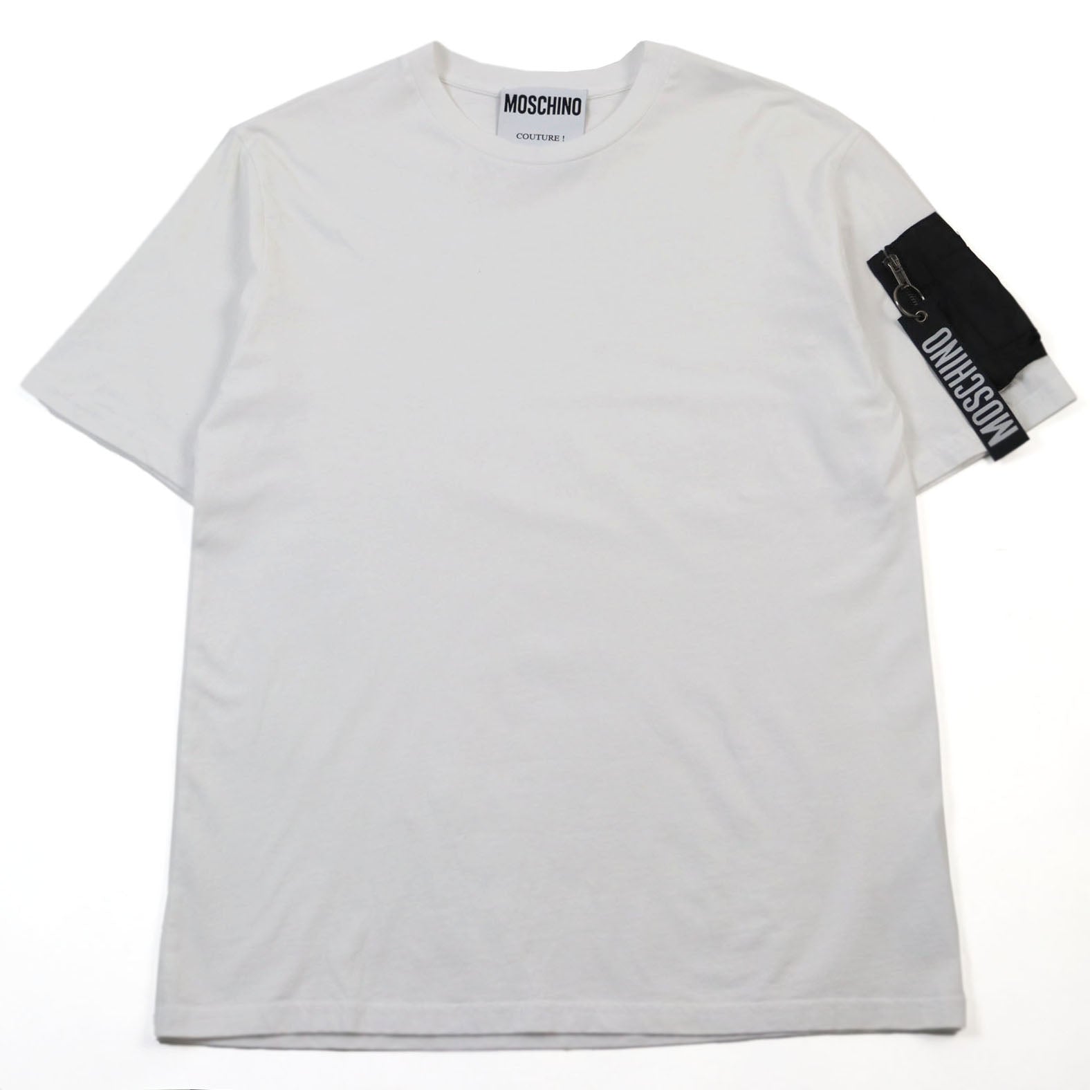 Moschino MA-1 Crew Neck T-Shirt White