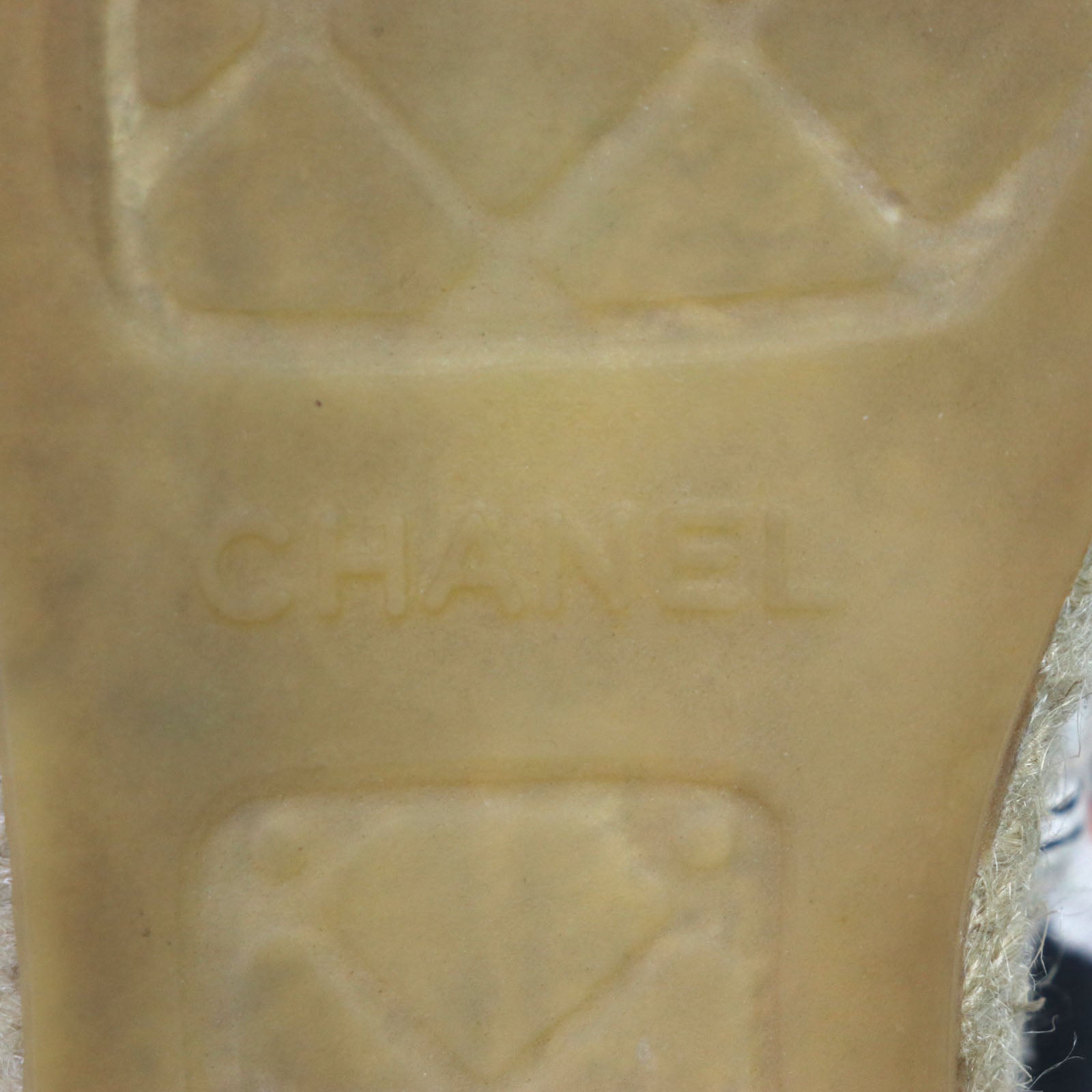 Chanel COCO Mark Espadrilles Canvas Slip-on