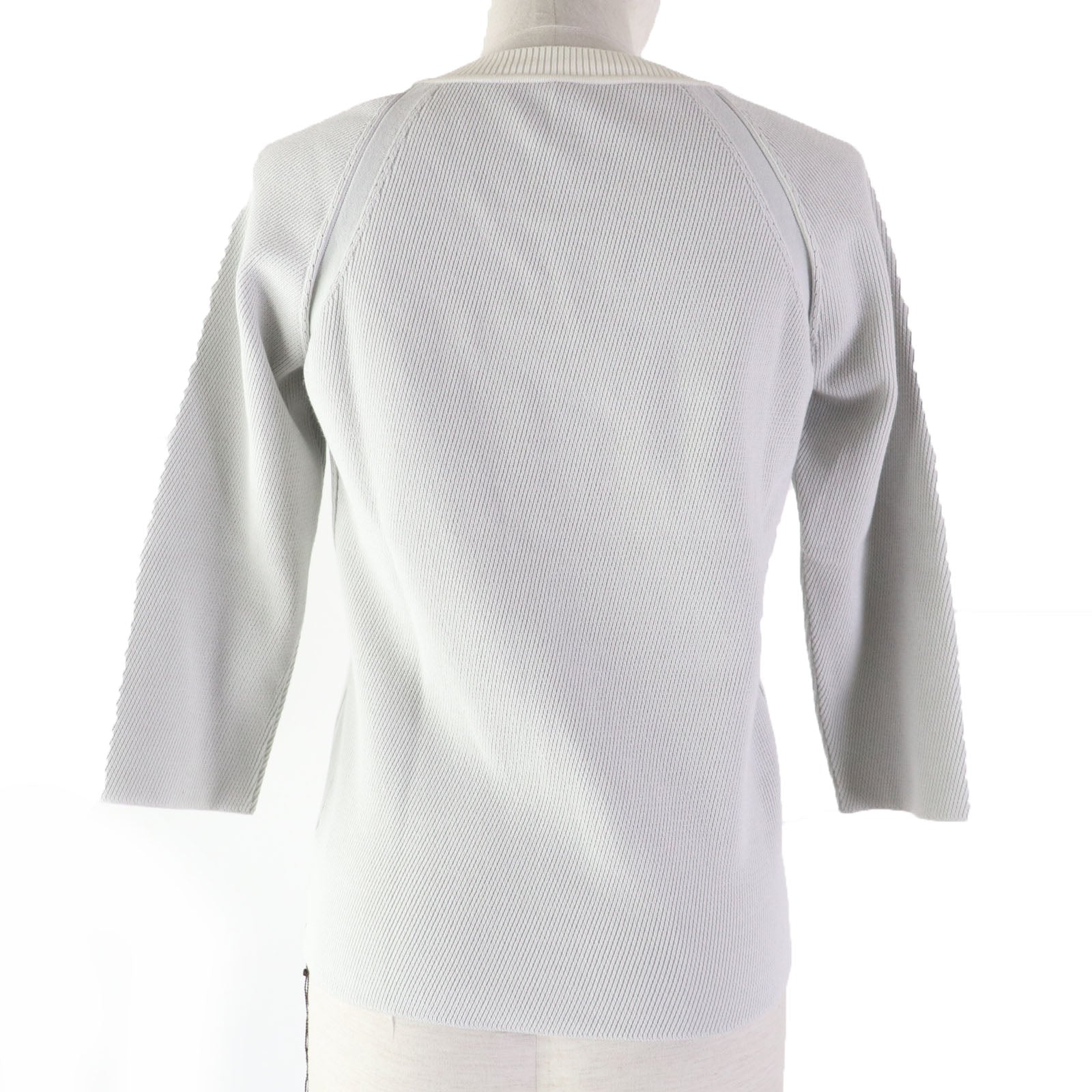 FOXEY Knit Top Light Gray 38 Women