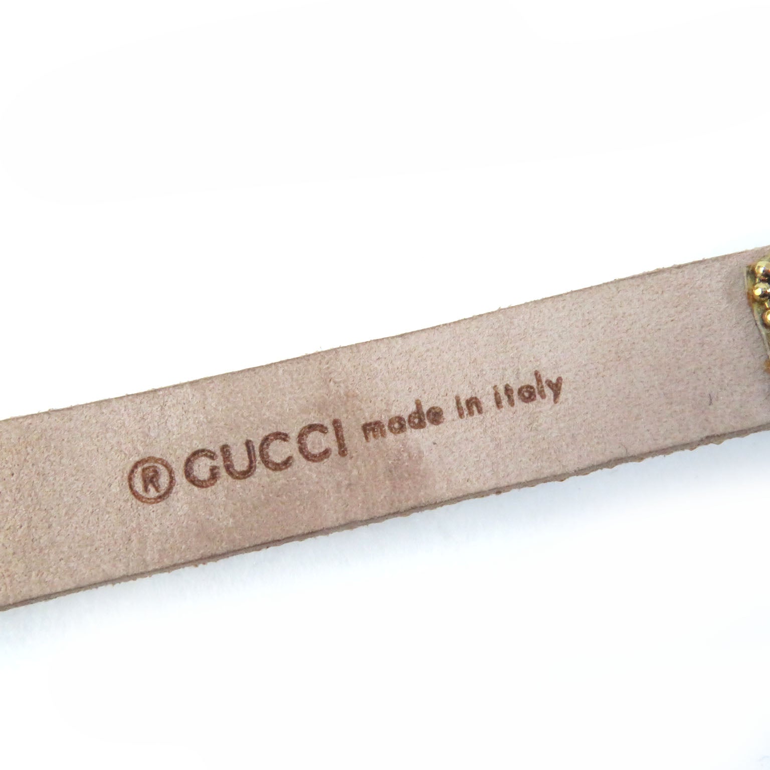 Gucci Double G Rhinestone Stud Bracelet