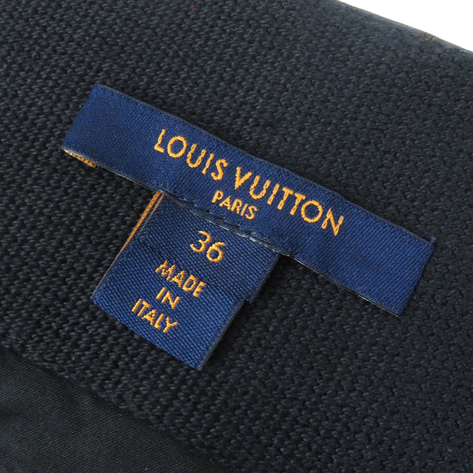 Louis Vuitton Monogram Leather High Waist Cargo Pants