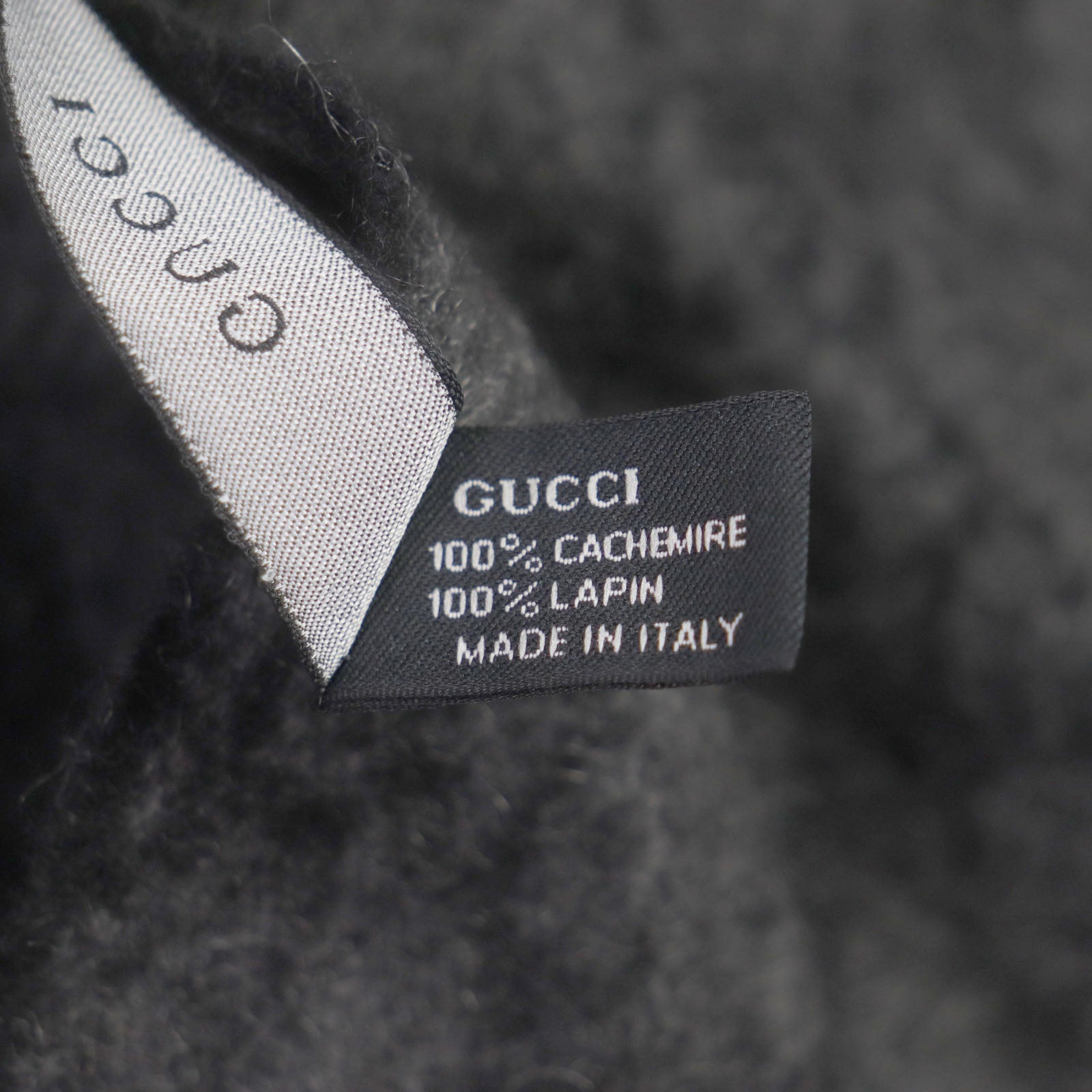 GUCCI Cashmere GG Pattern Stole Scarf