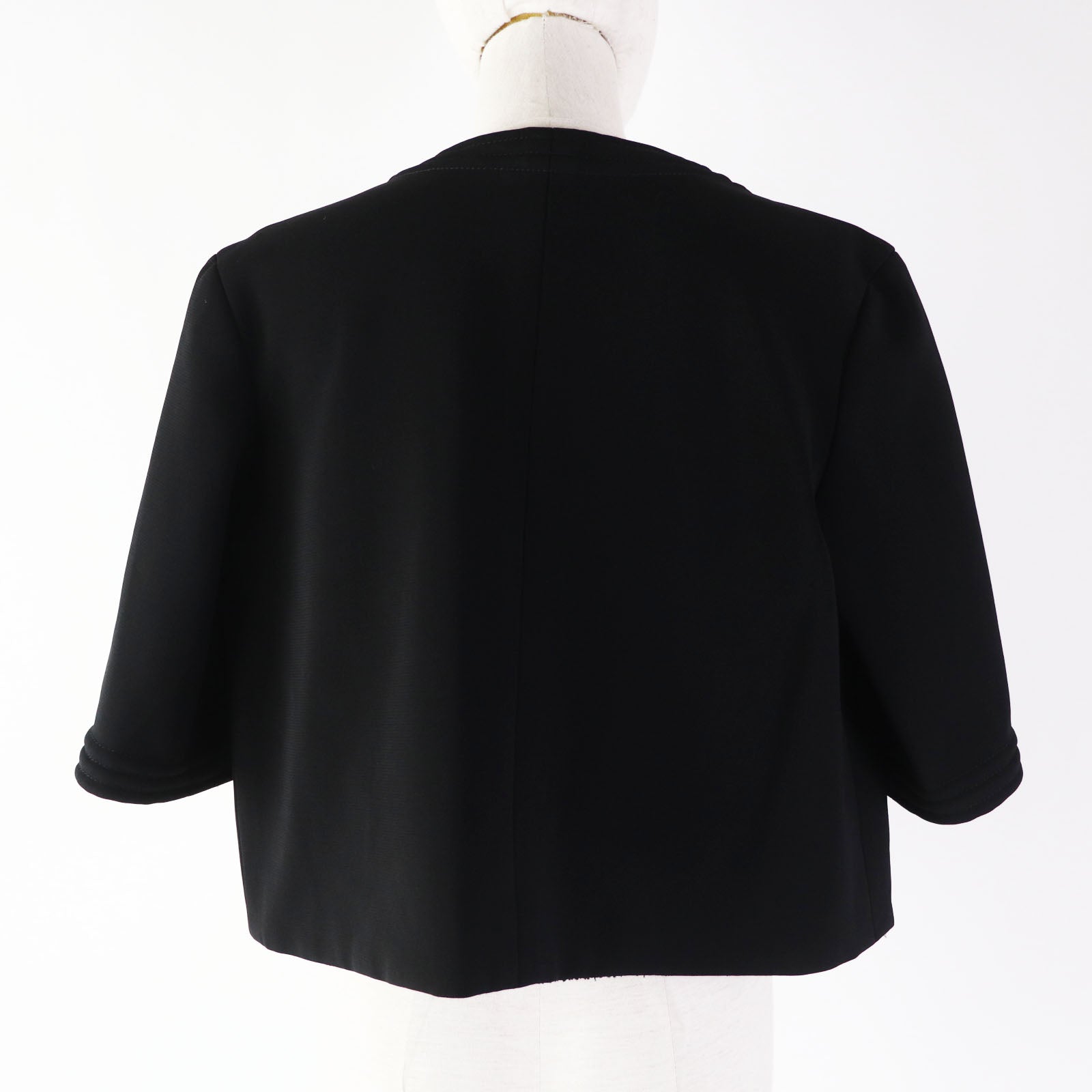 Chanel Jacket Rayon Polyurethane COCO Mark 5/8 Sleeve