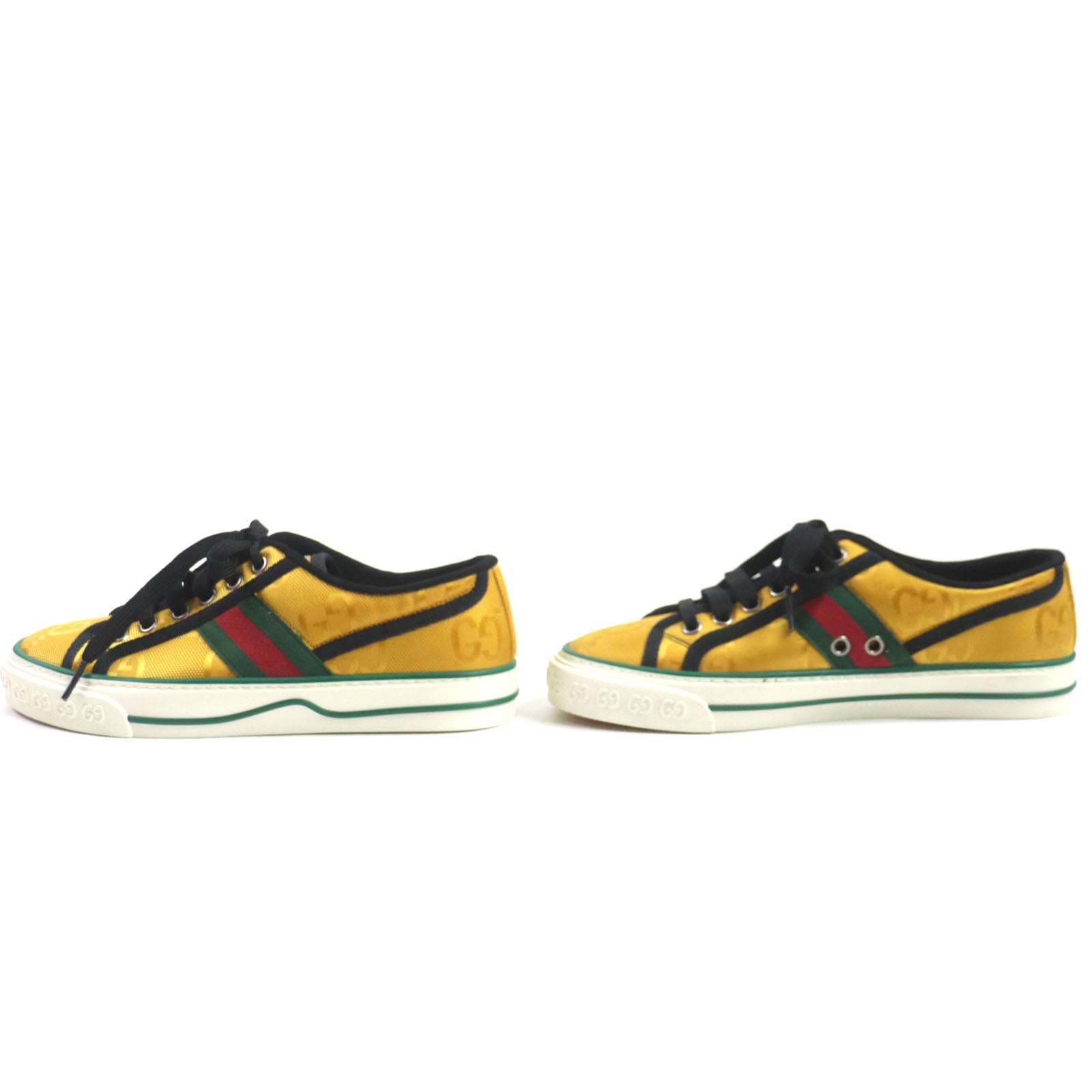 Gucci Sherry Line Low Cut Sneakers Yellow 35.5