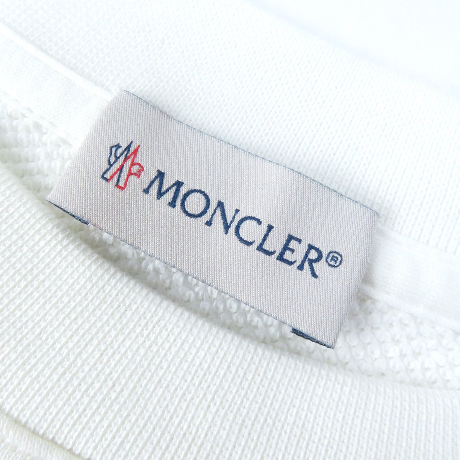 Moncler Cotton Nylon Logo Sweatshirt Women