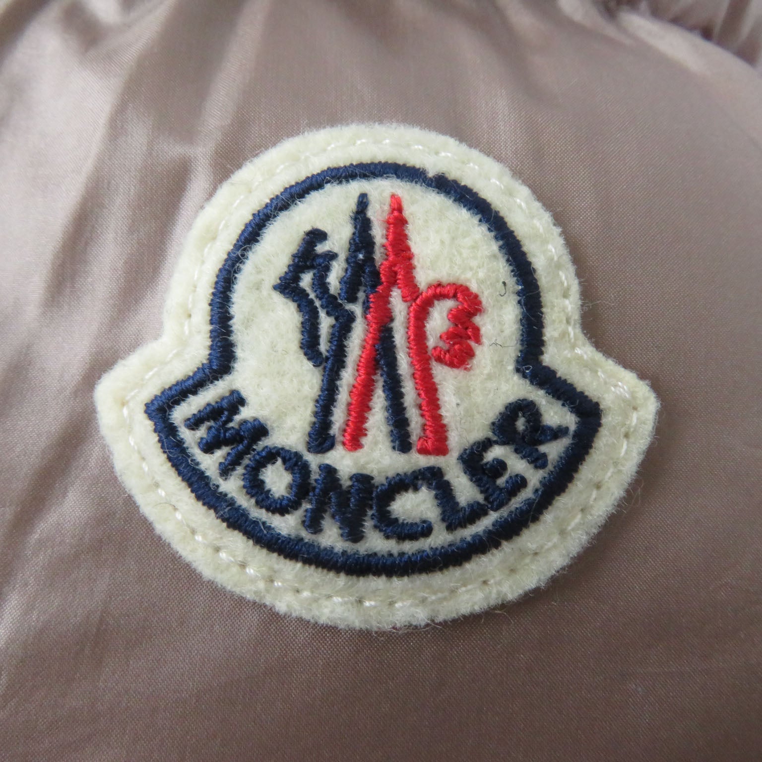 Moncler SERIFUR Nylon Down Jacket Brown Women