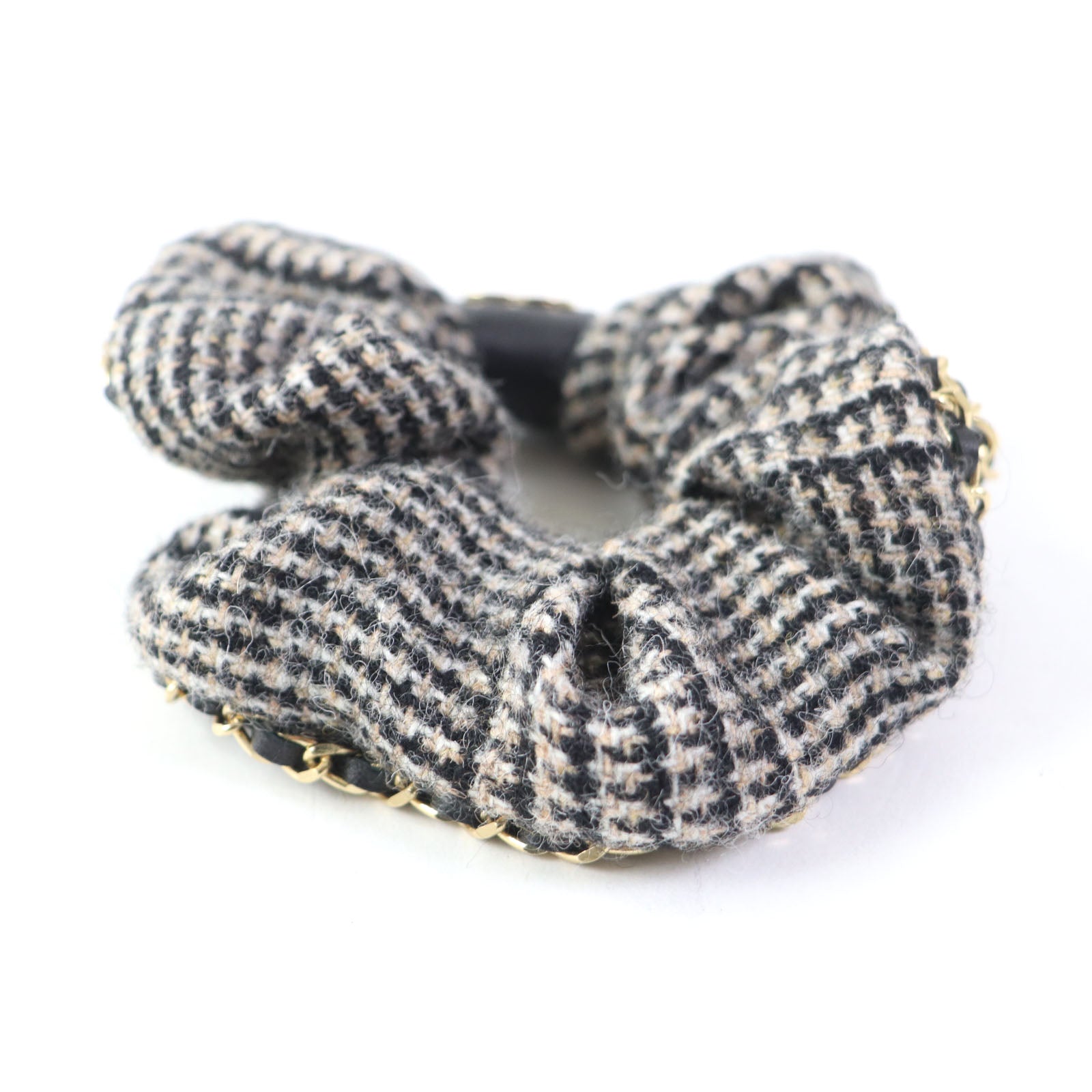 Chanel COCO Mark Tweed Hair Clip