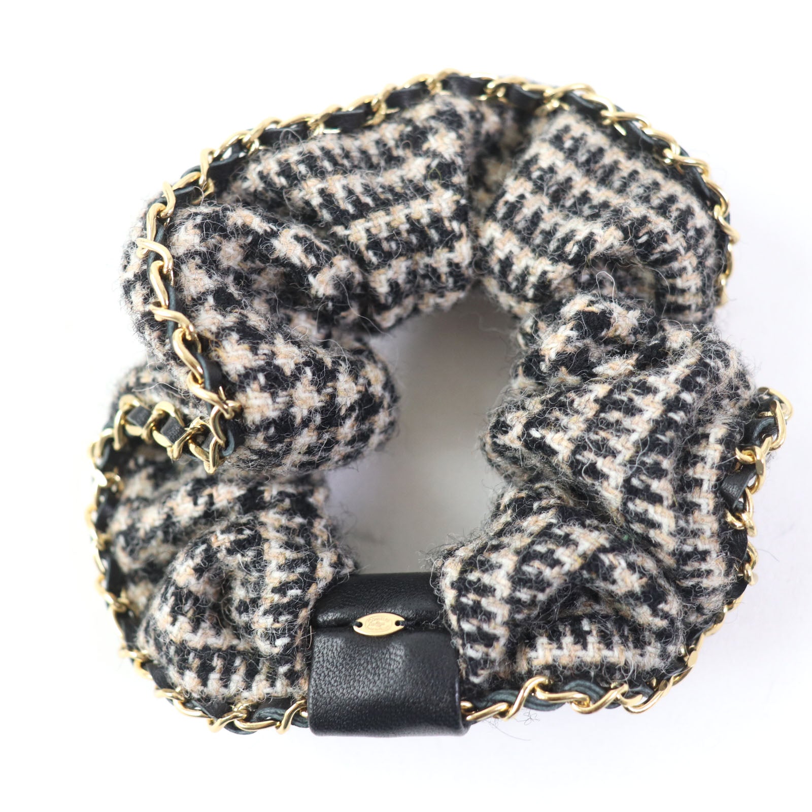 Chanel COCO Mark Tweed Hair Clip