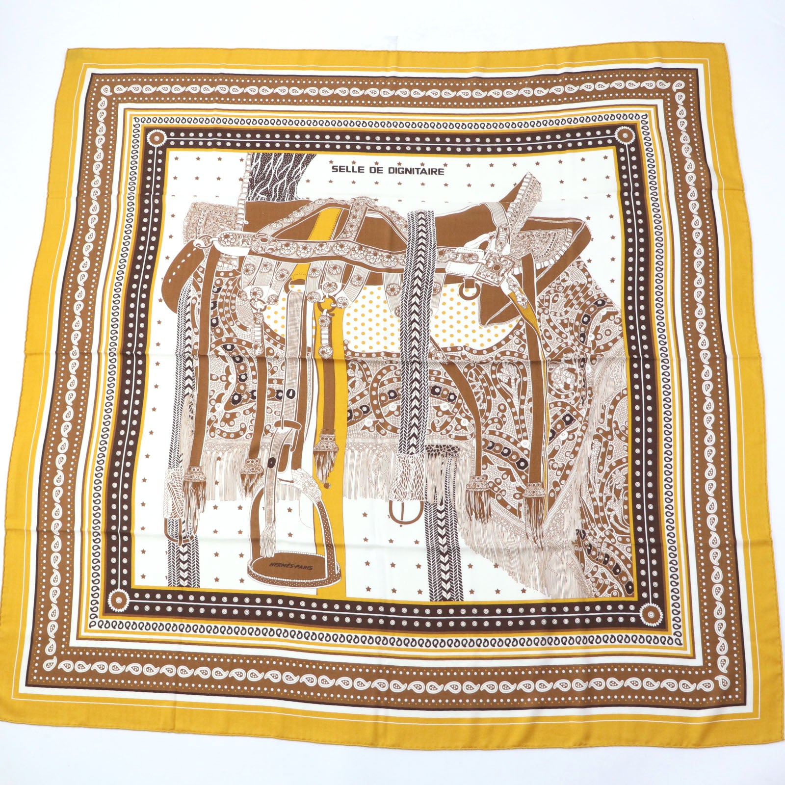 Hermes Carre 140 Cashmere Silk Scarf