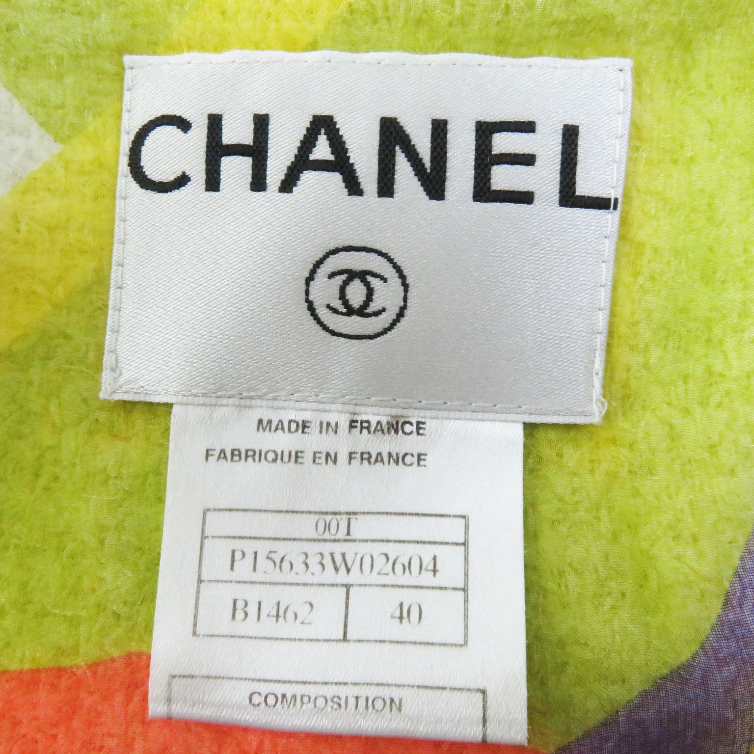 Chanel Vintage 3-Piece Set Nylon Wool