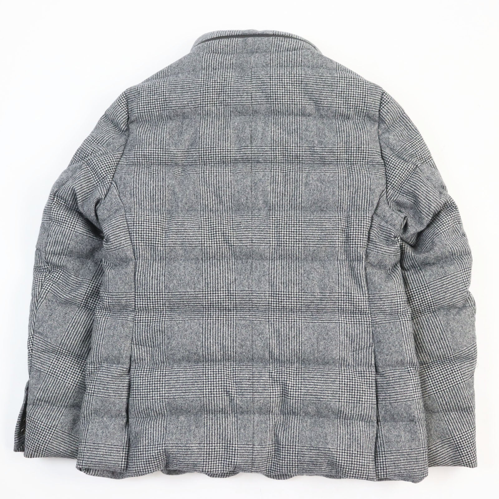 Moncler DANTHONIE Wool Nylon Down Jacket Gray