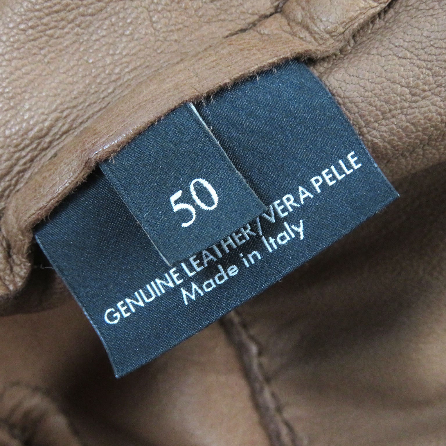 GUCCI Suede Leather Jacket Brown 50