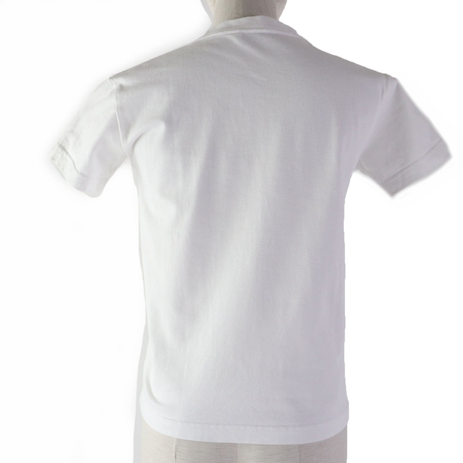 Balenciaga Cotton Logo T-shirt XS White