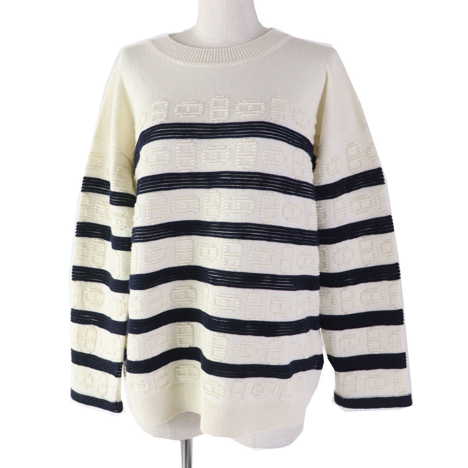 Hermes Cashmere Cotton Long Sleeve Knit Women