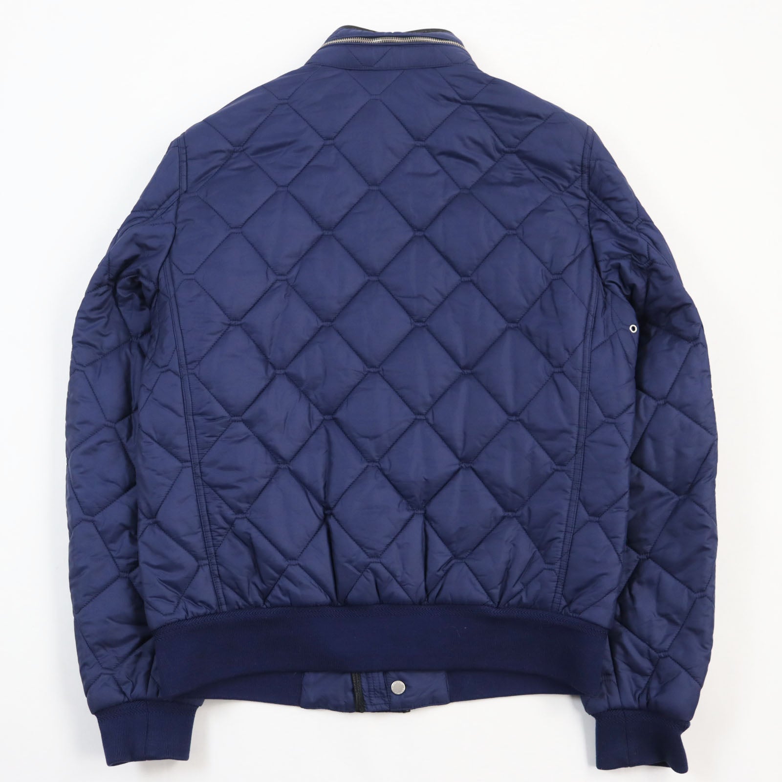 Burberry Nylon Blouson Jacket Blue M