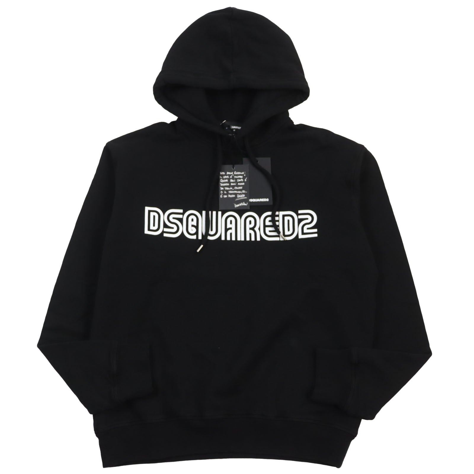 Dsquared2 Outline Cool Hoodie Black M