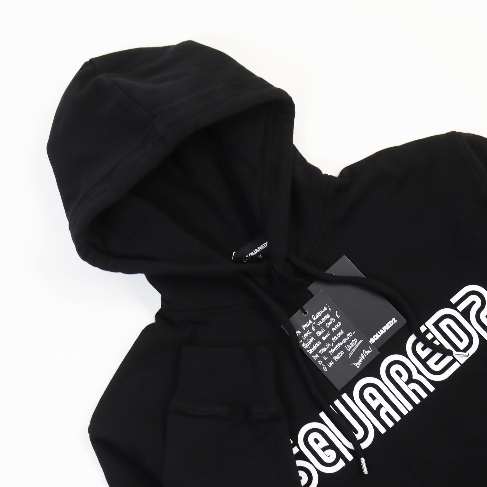 Dsquared2 Outline Cool Hoodie Black M