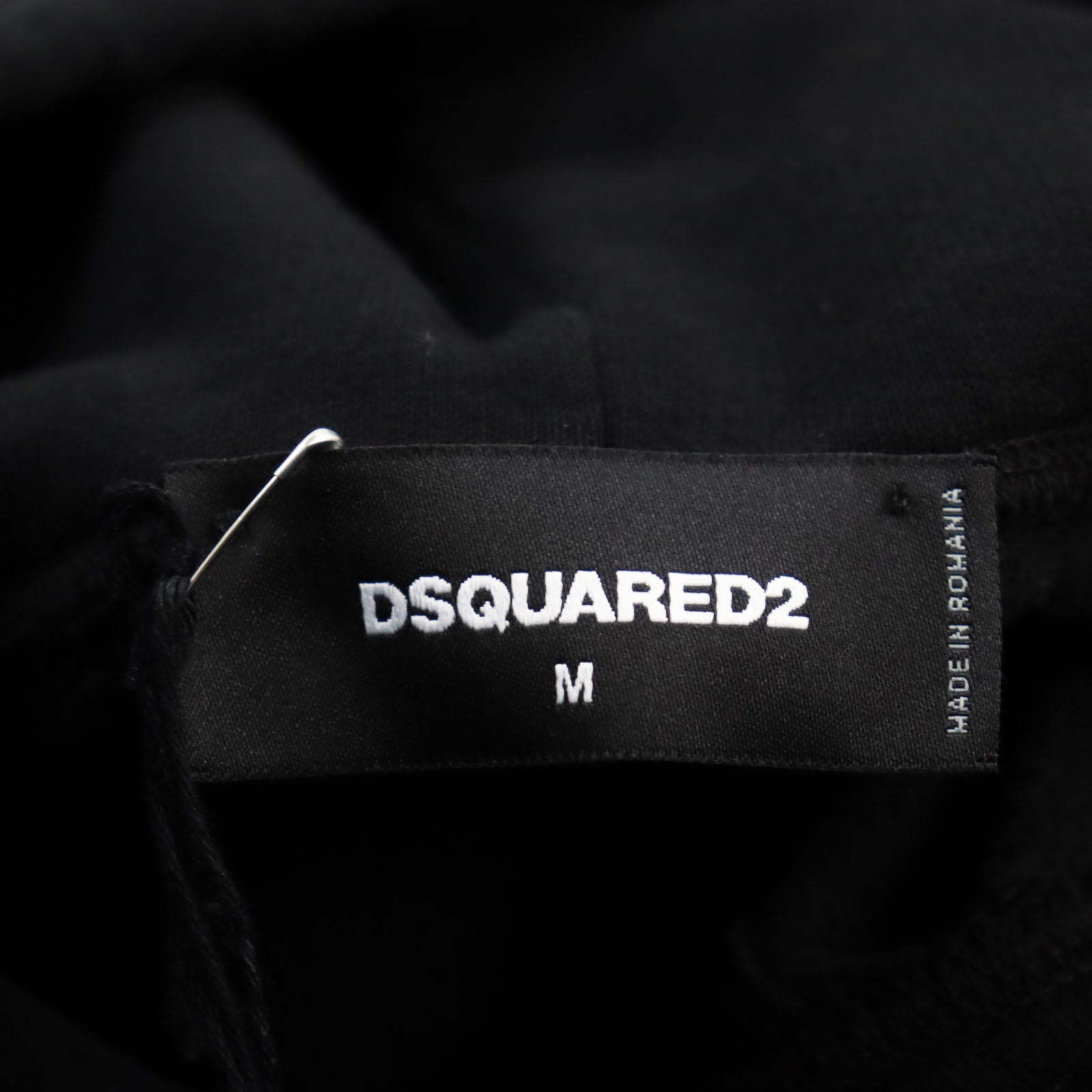 Dsquared2 Outline Cool Hoodie Black M