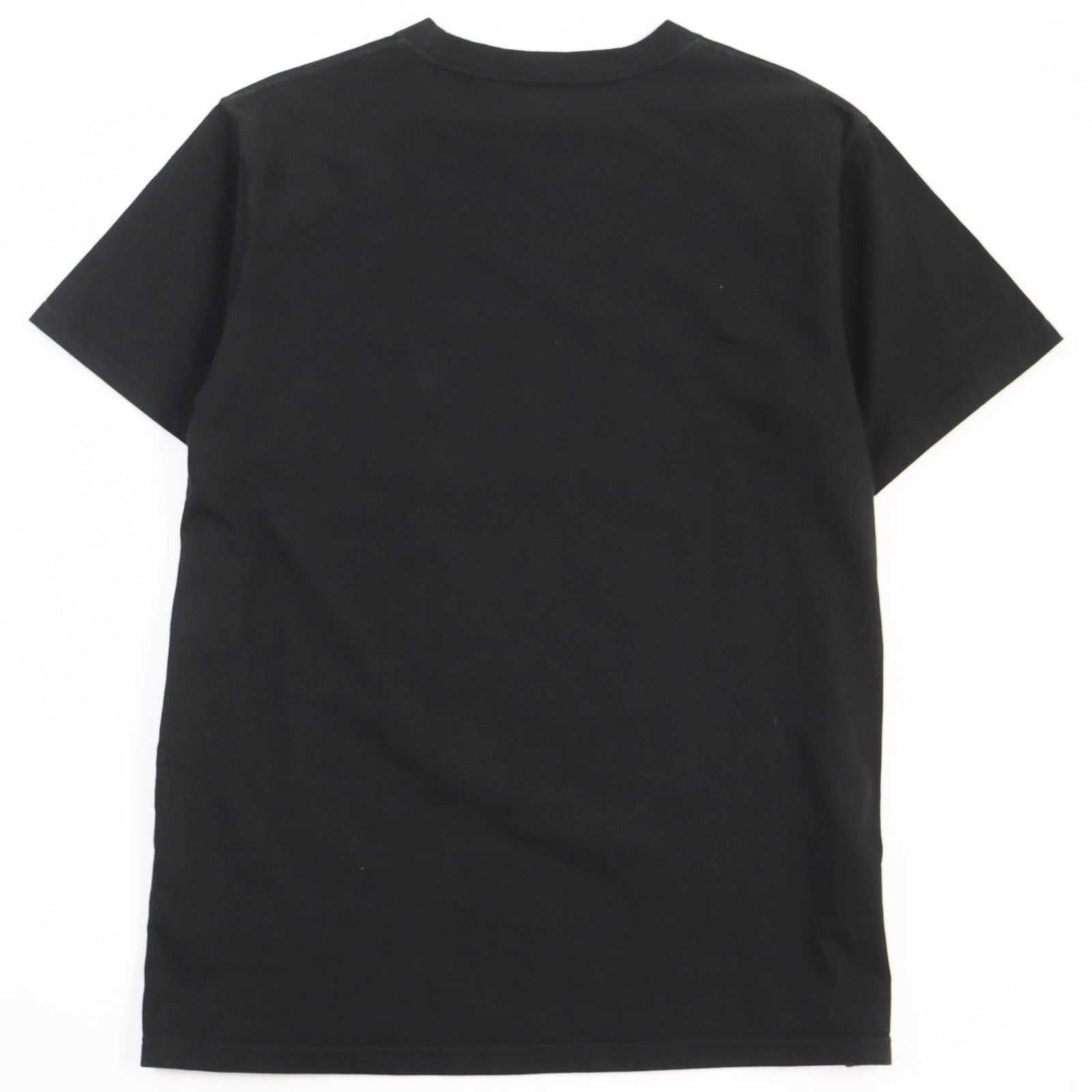 Dior Cotton Embroidered Logo Crew Neck T-Shirt Black M