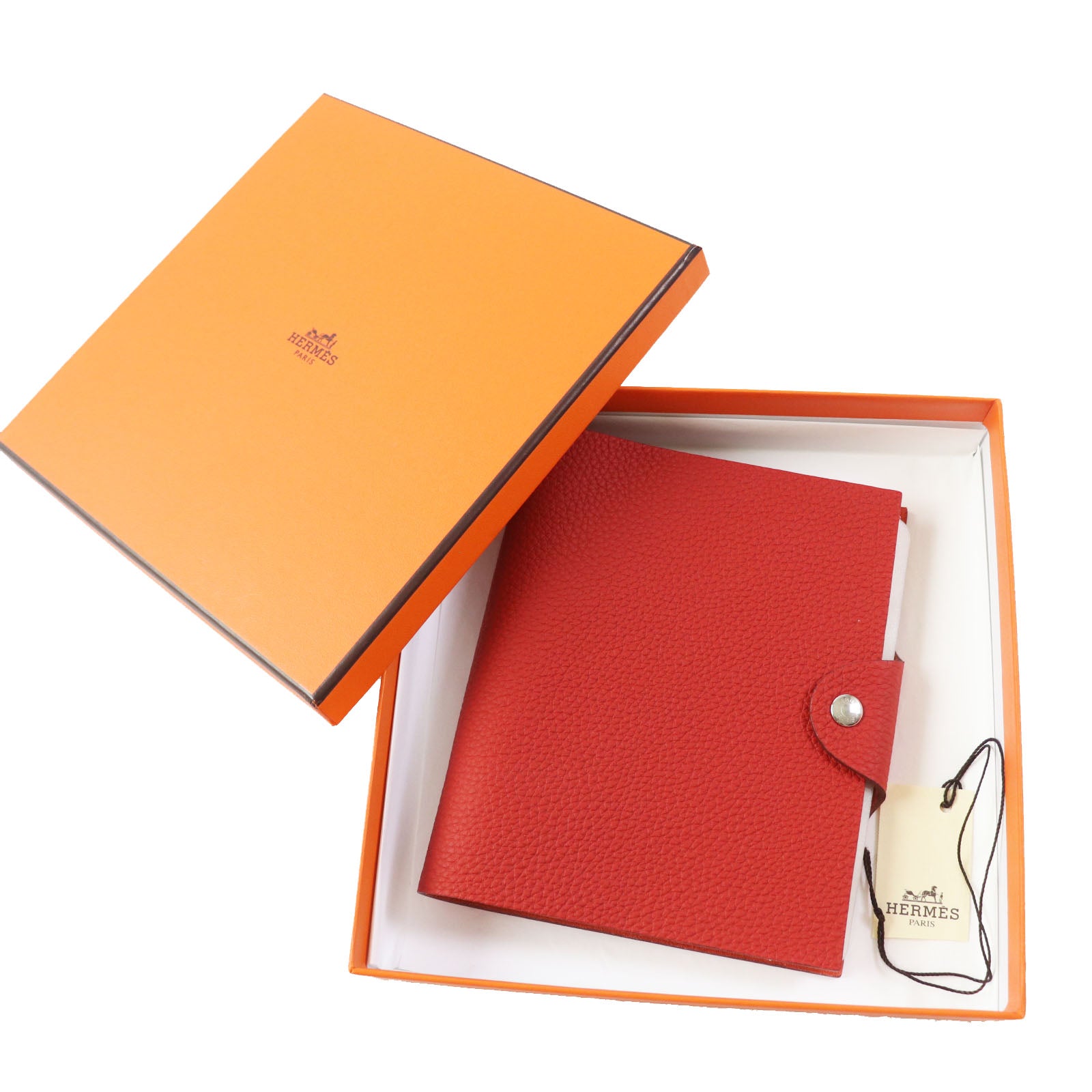 Hermes Ulysse PM Notebook Cover Red