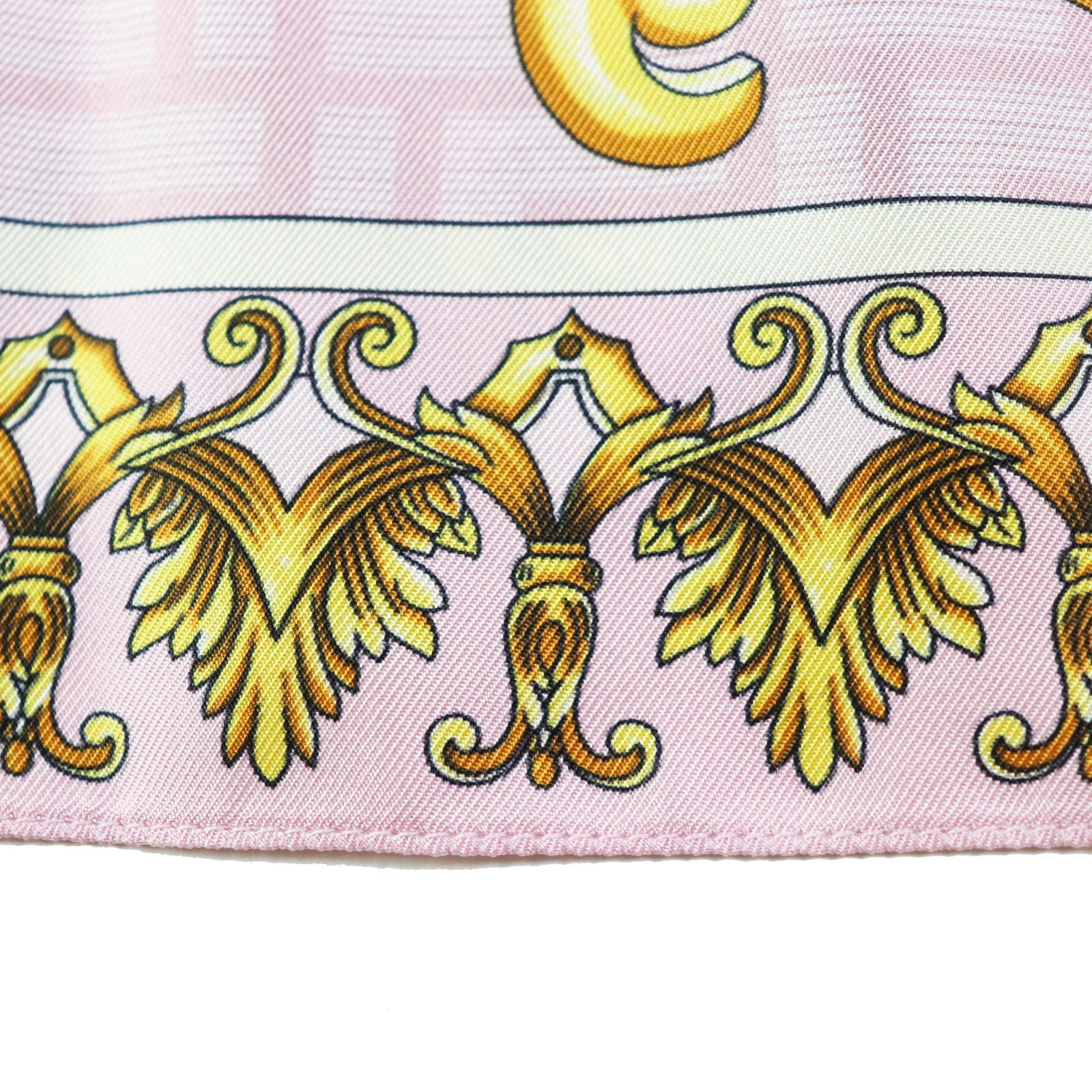 Fendi Silk FF Logo Mini Baroque Pleated Skirt