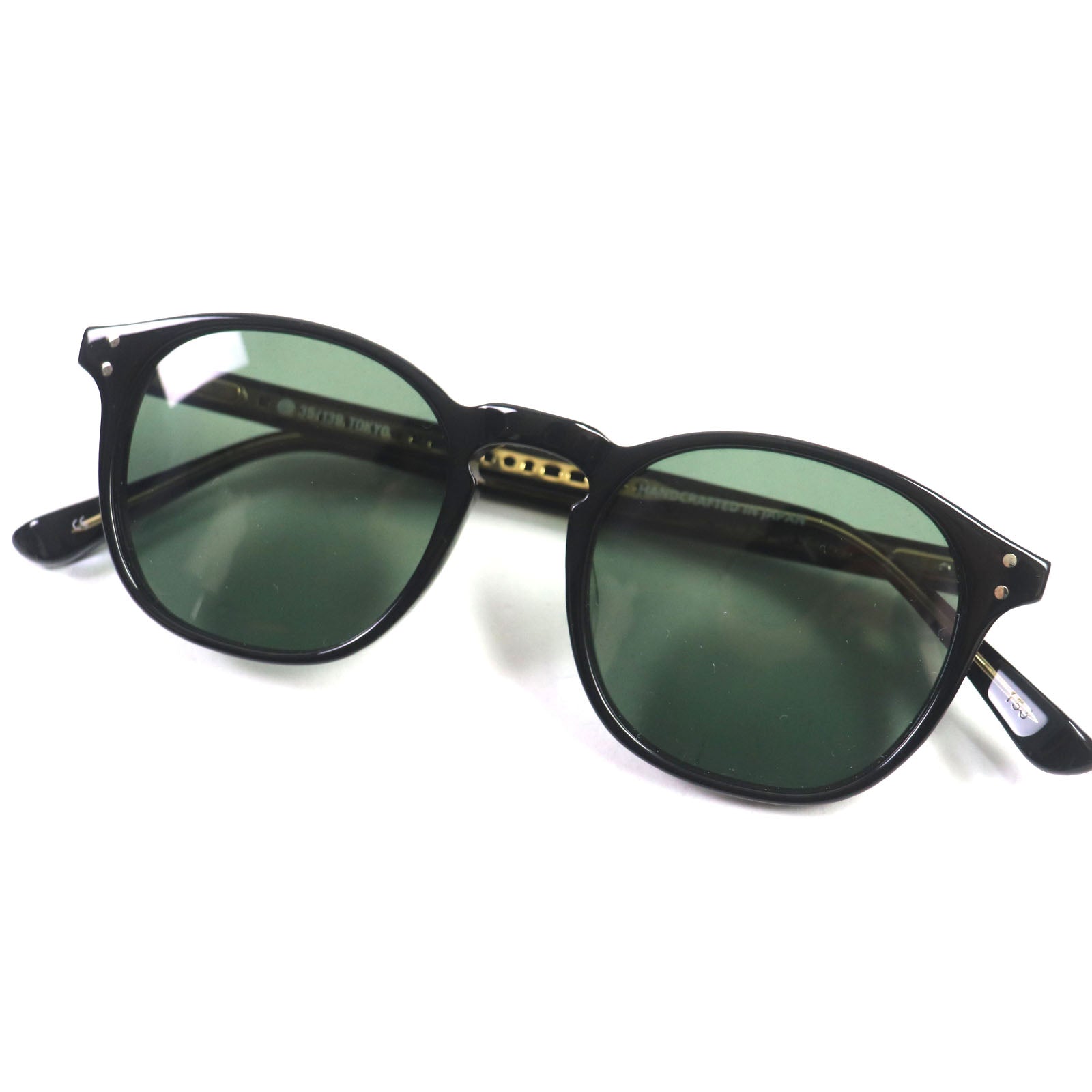 TOKYO KURO Wellington Eyewear Sunglasses Black Gold