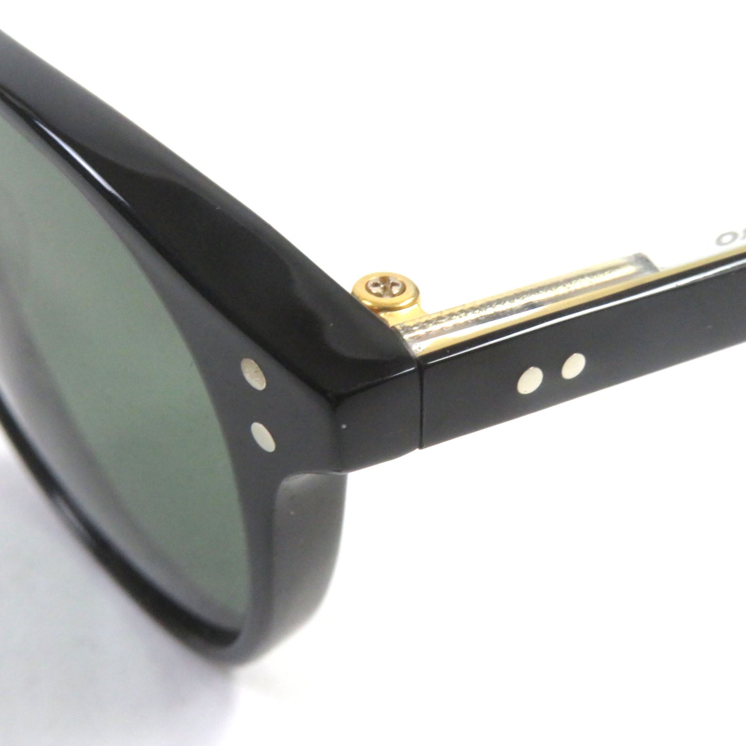 TOKYO KURO Wellington Eyewear Sunglasses Black Gold